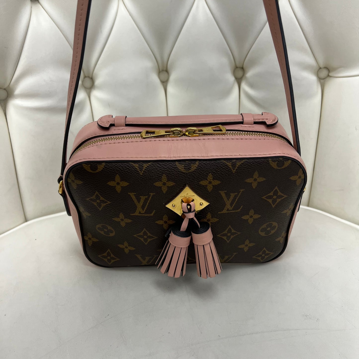 Louis Vuitton Monogram Saintonge Rose Poudre
