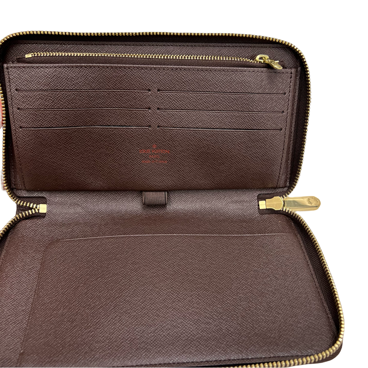 Louis Vuitton Zippy Organizer Damier Ebene