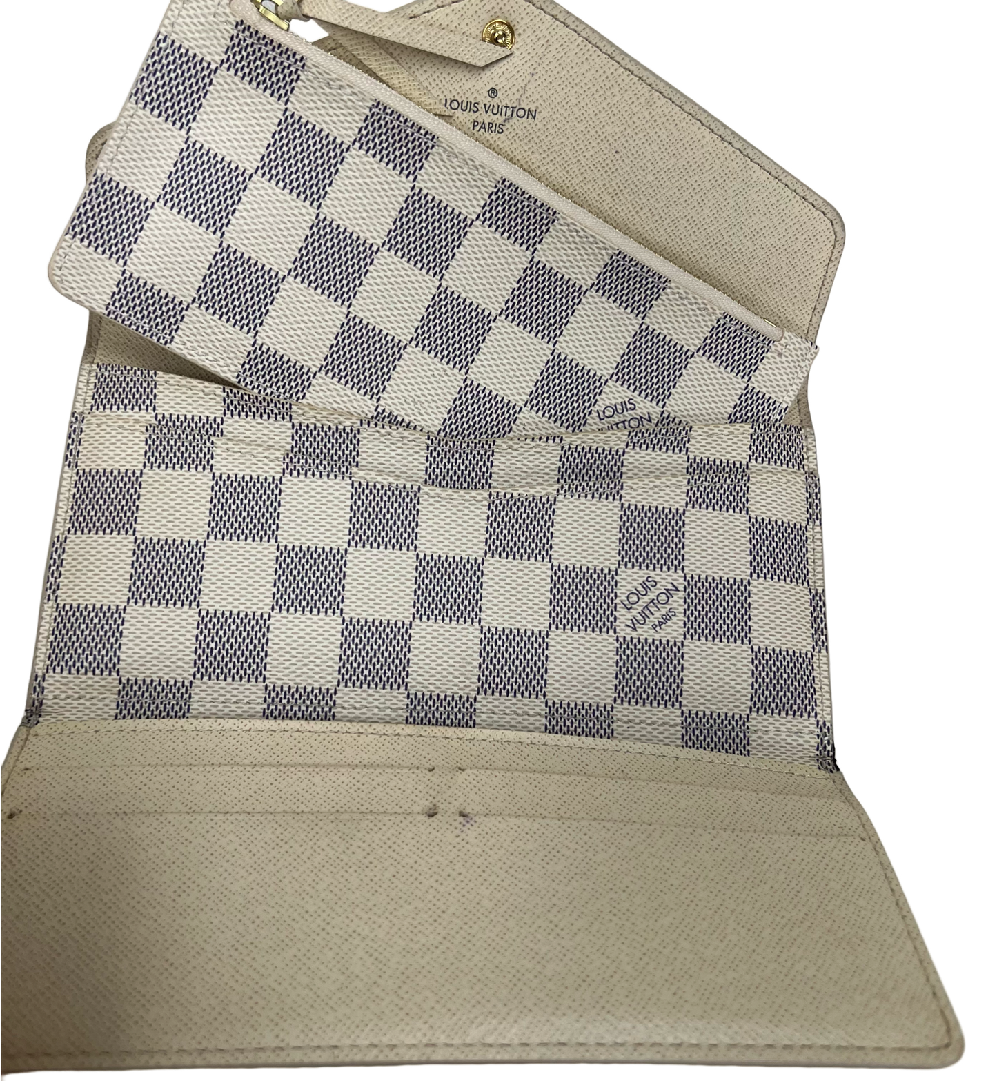 Louis Vuitton Josephine Wallet Damier Azur