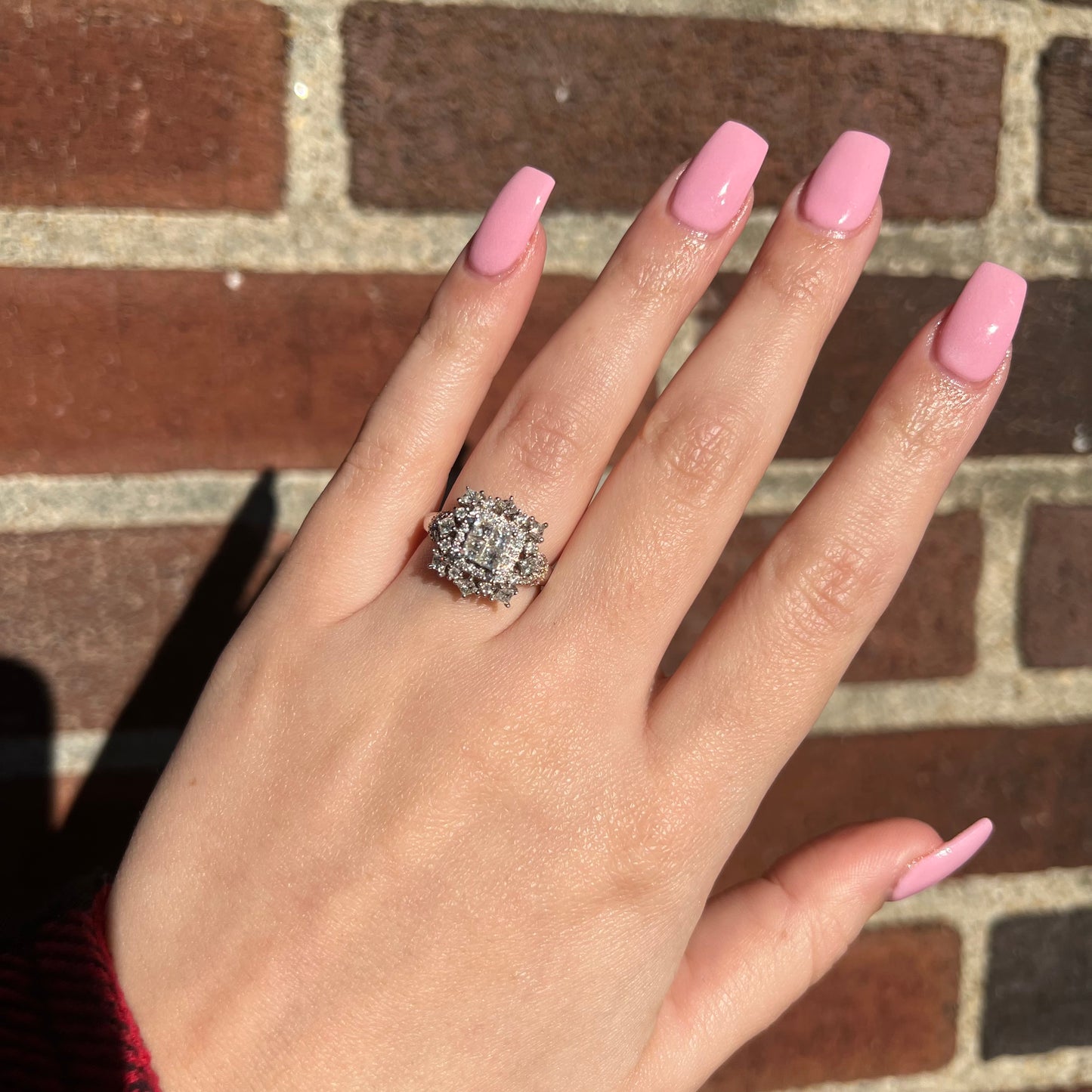 14k White Gold 1.35ct Diamond Ring