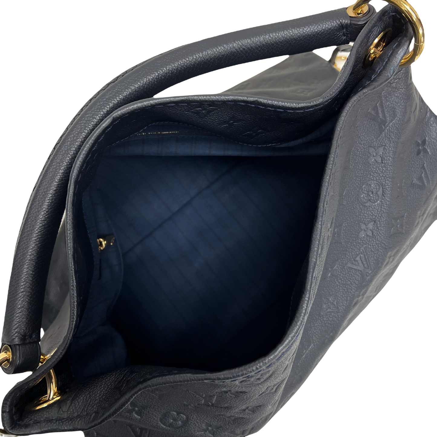 Louis Vuitton Bleu Infini Empreinte Leather Artsy MM