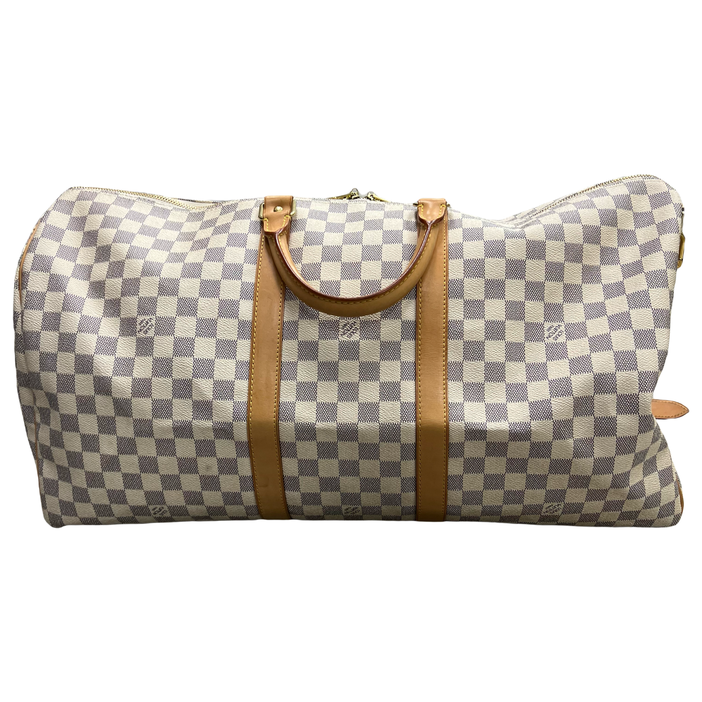 Louis Vuitton Keepall Bandouliere 55 Damier Azur