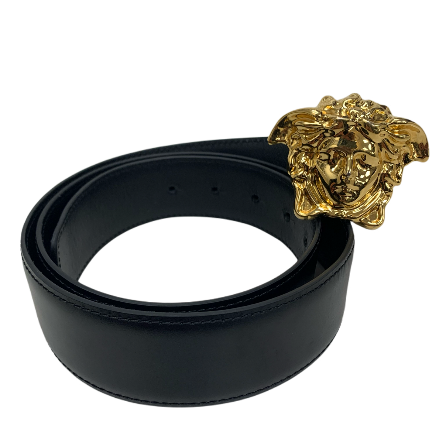 Versace Medusa Leather Belt