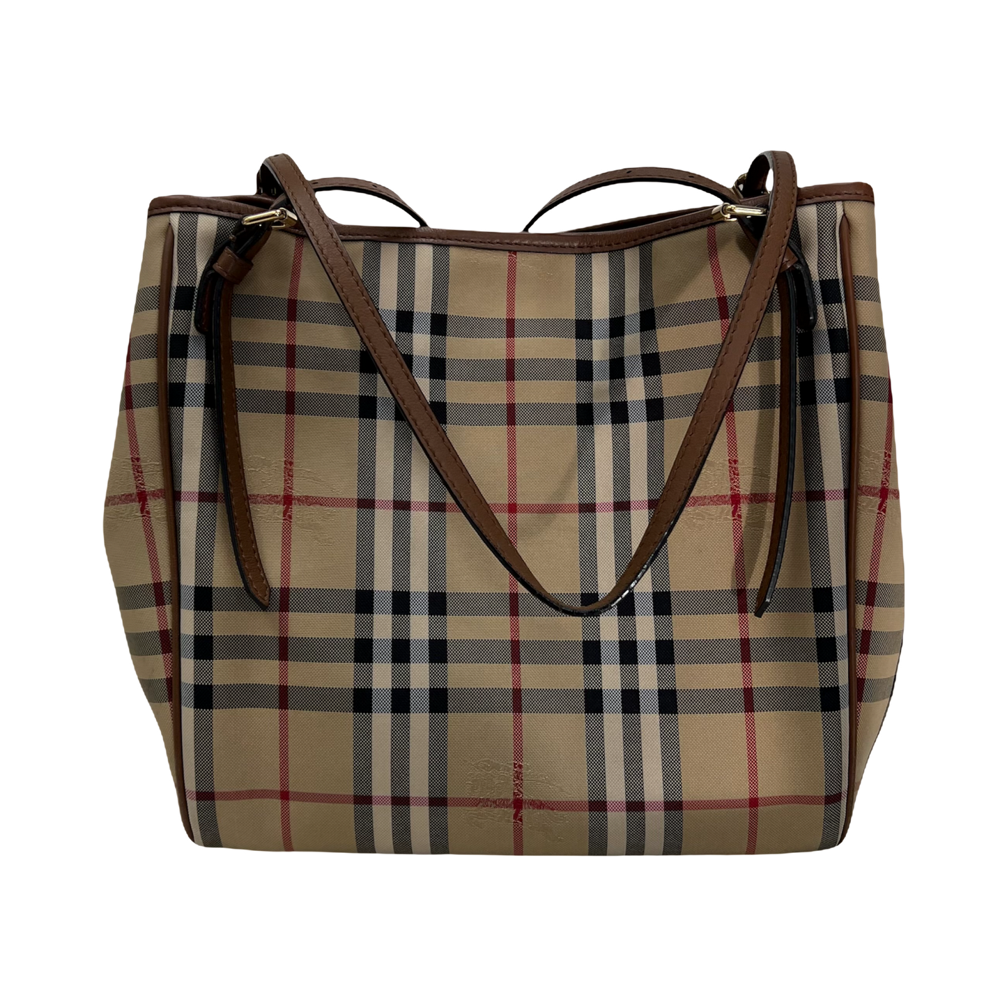 Burberry Horseferry Check Small Canterbury Tote