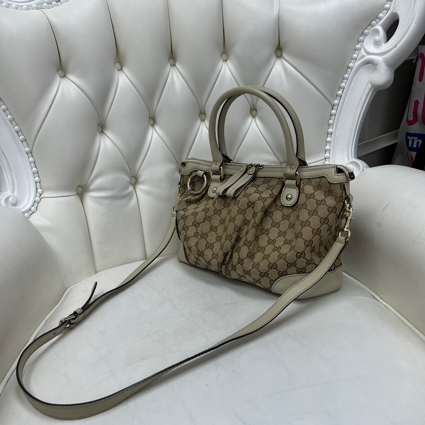 Gucci Sukey Top Handle Satchel