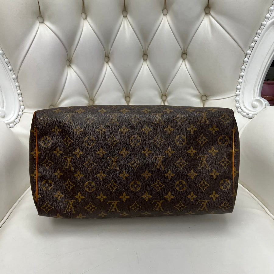 Louis Vuitton Speedy 35 Monogram with Lock & Keys