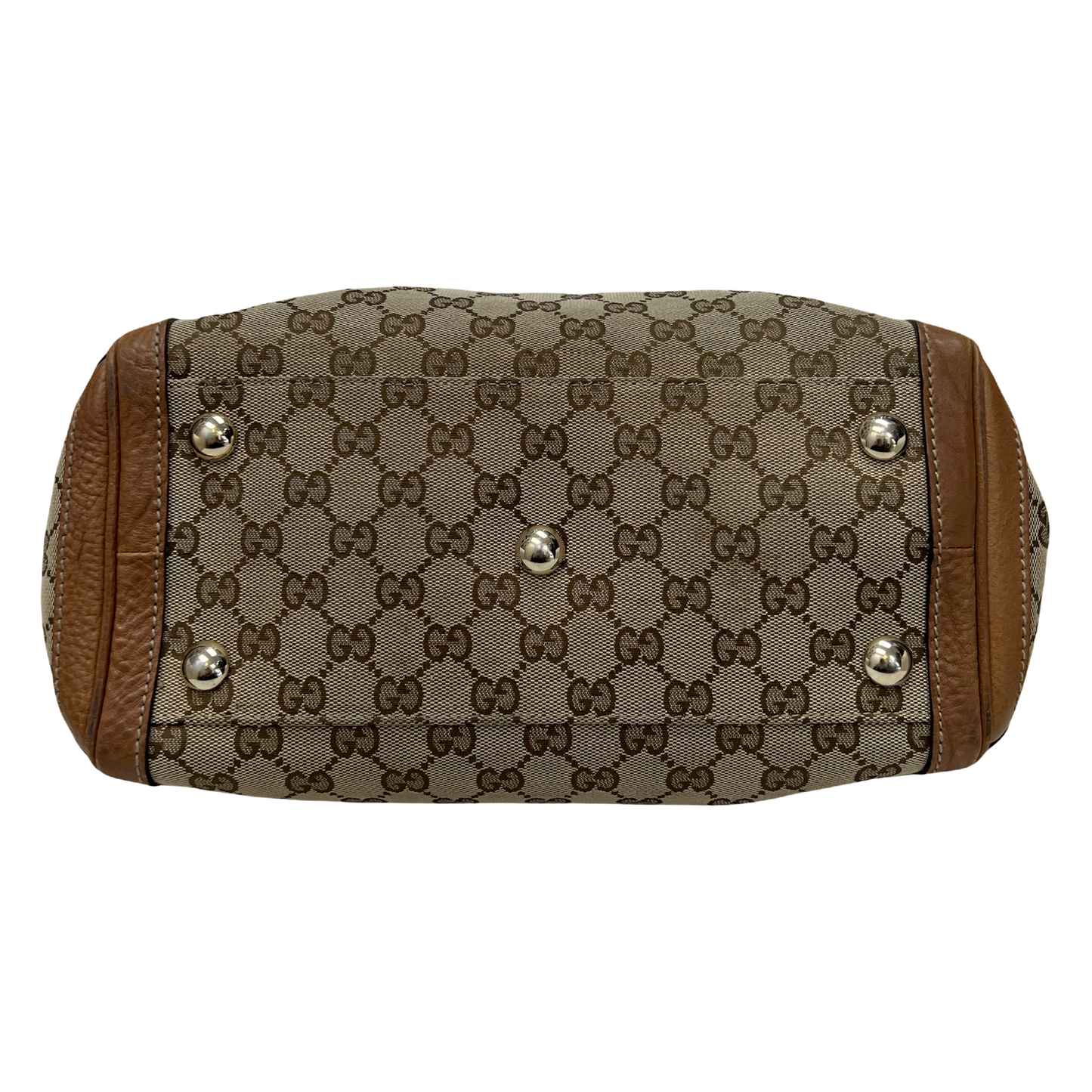 Gucci Monogram Charm Medium Canvas Tote