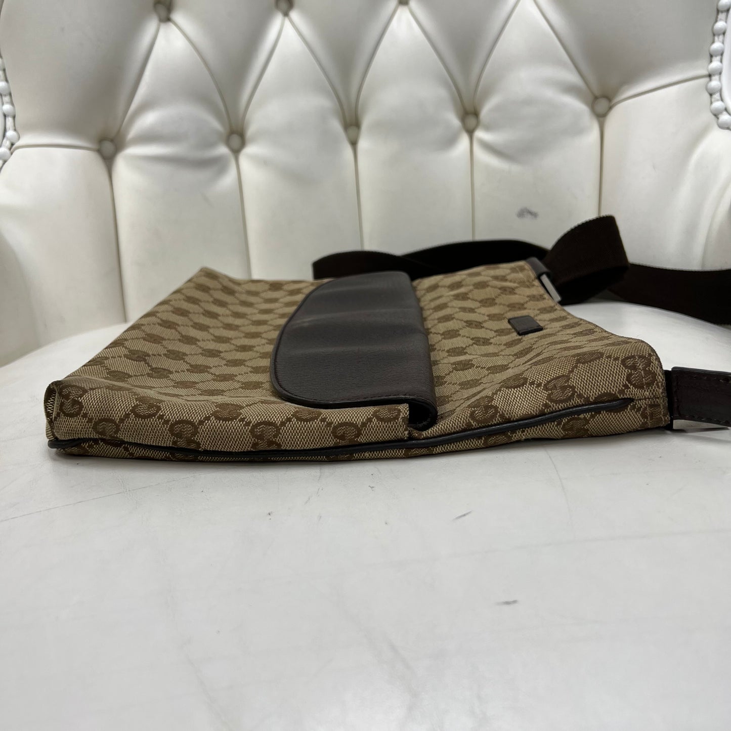 Gucci GG Canvas Messenger Bag