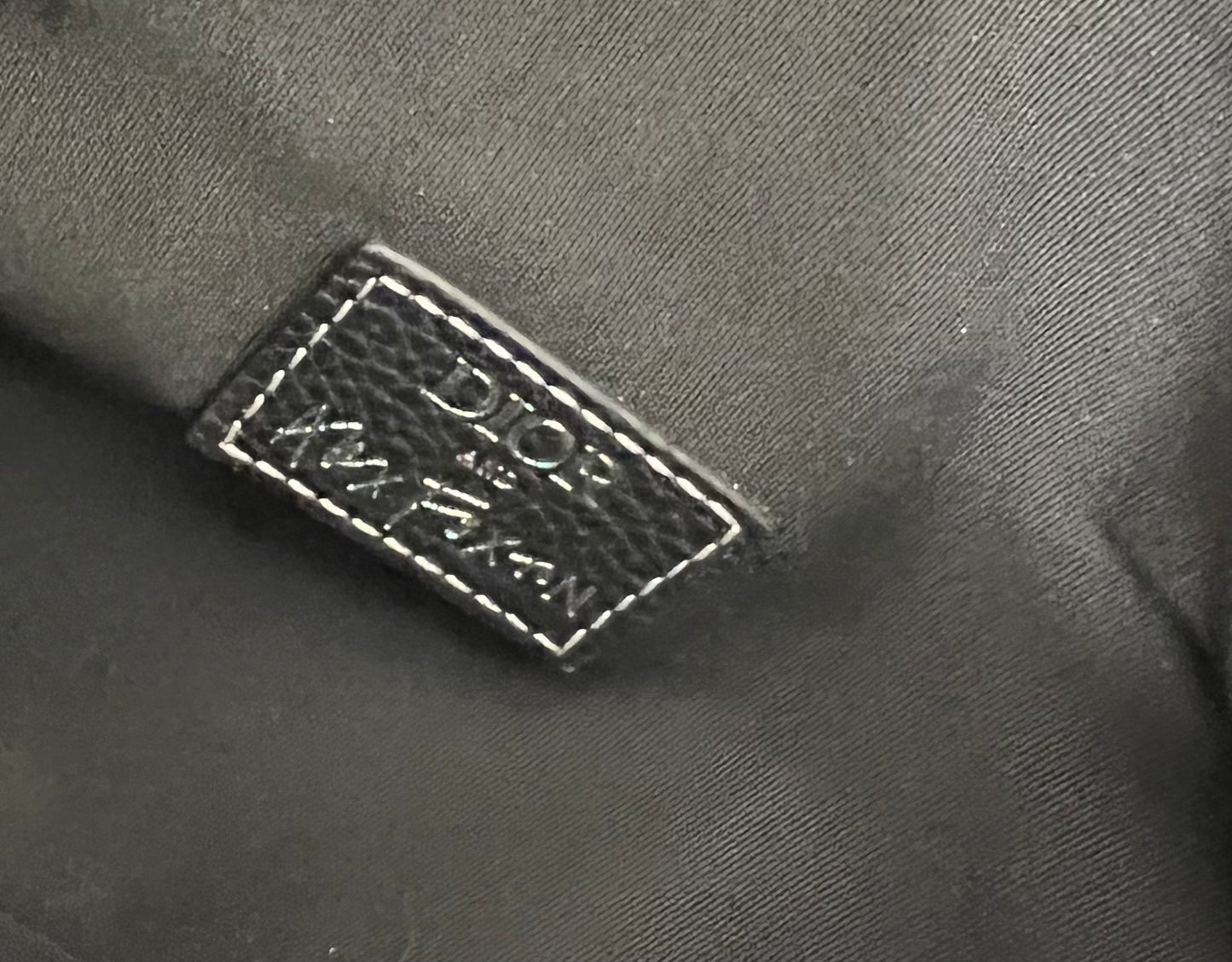 DIOR Alex Foxton Saddle Bag