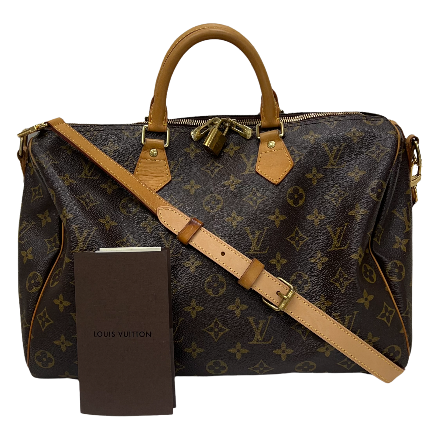 Louis Vuitton Monogram Speedy 35 Bandouliere