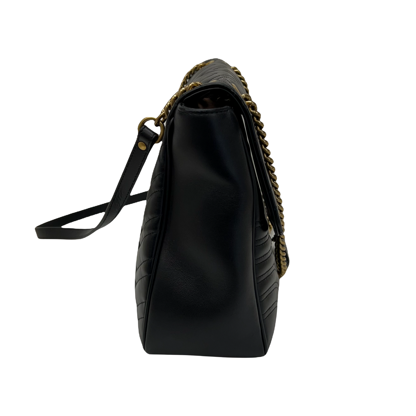 Gucci Marmont Matelassé Large Shoulder Bag
