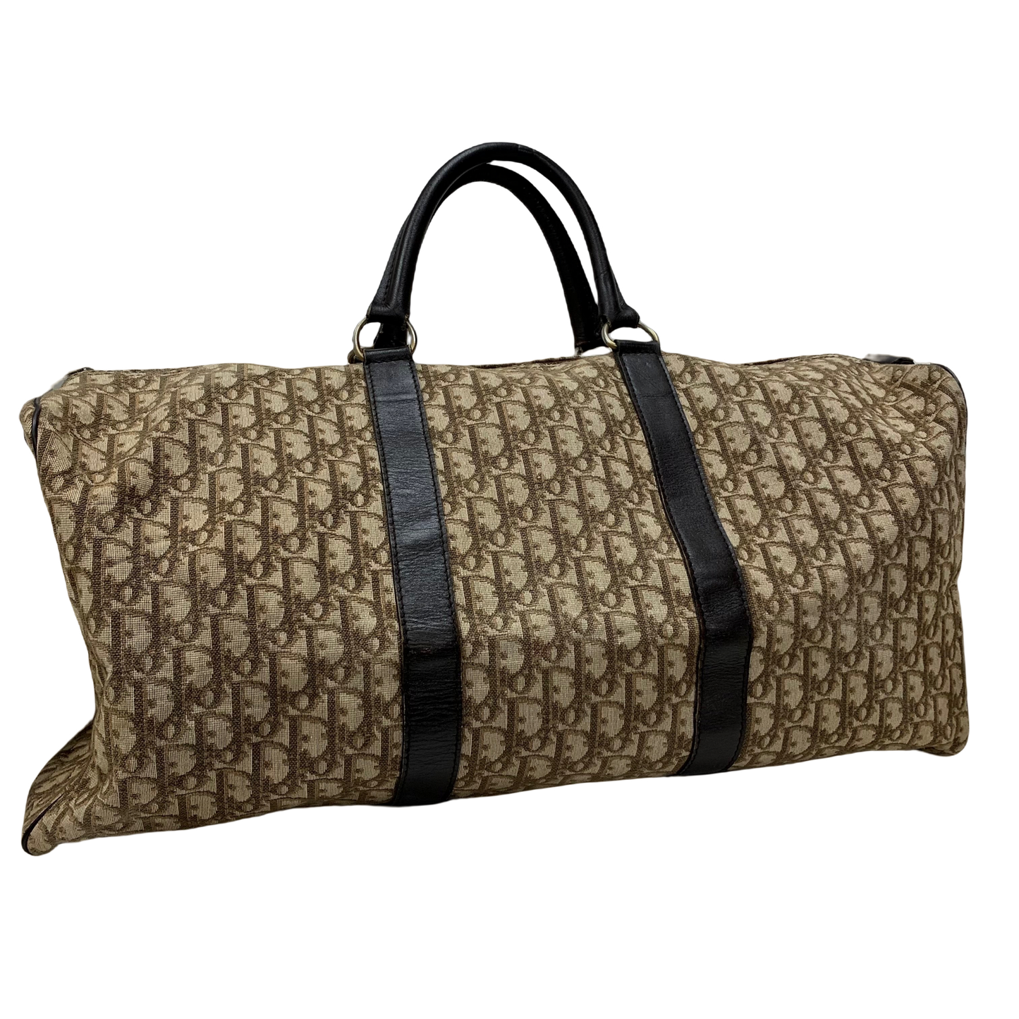 Dior Vintage Diorissimo Canvas Weekender Duffel
