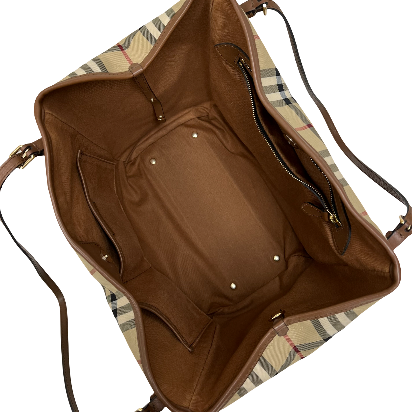 Burberry Horseferry Check Small Canterbury Tote