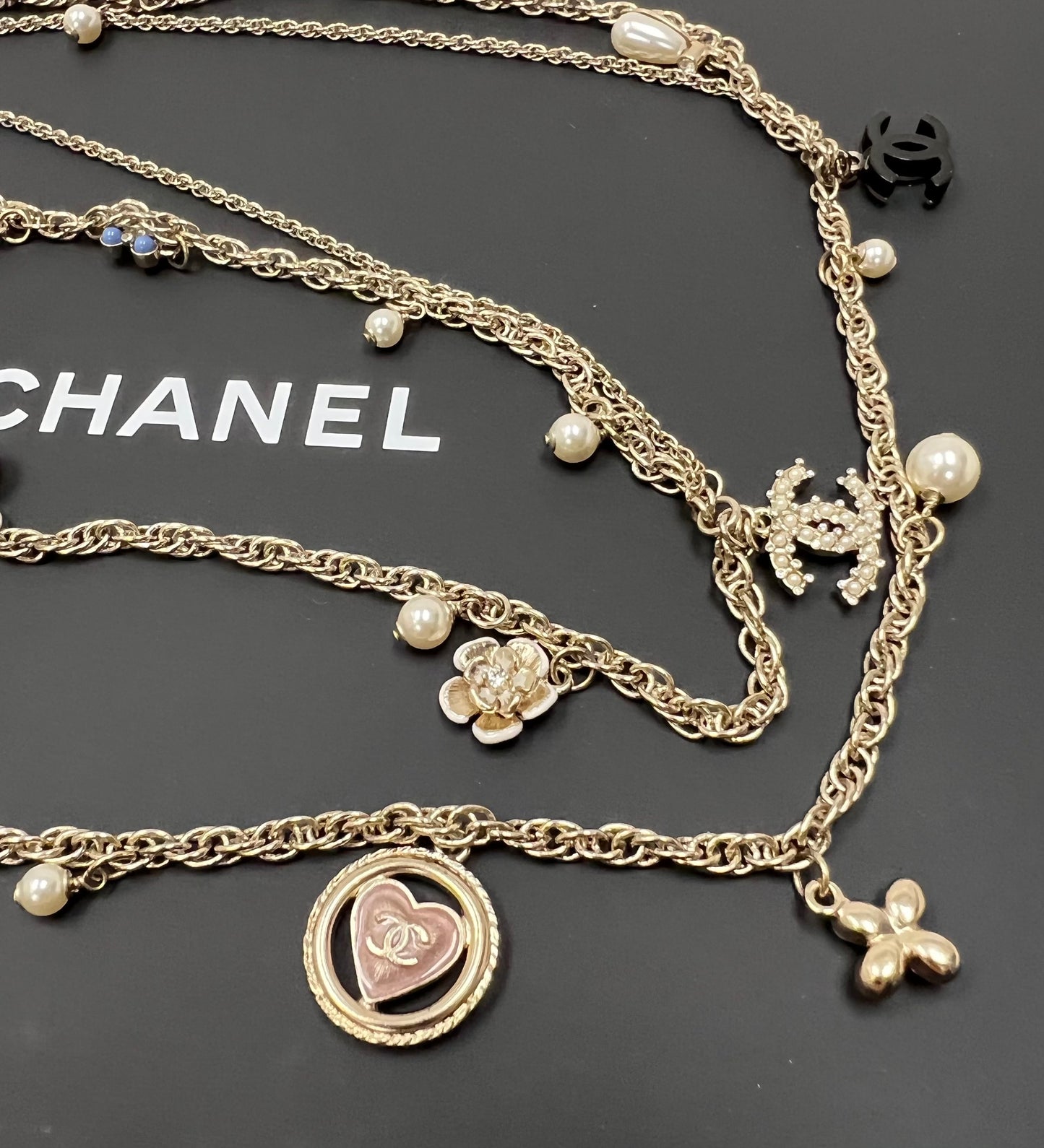 Chanel Rope Chain with Charms