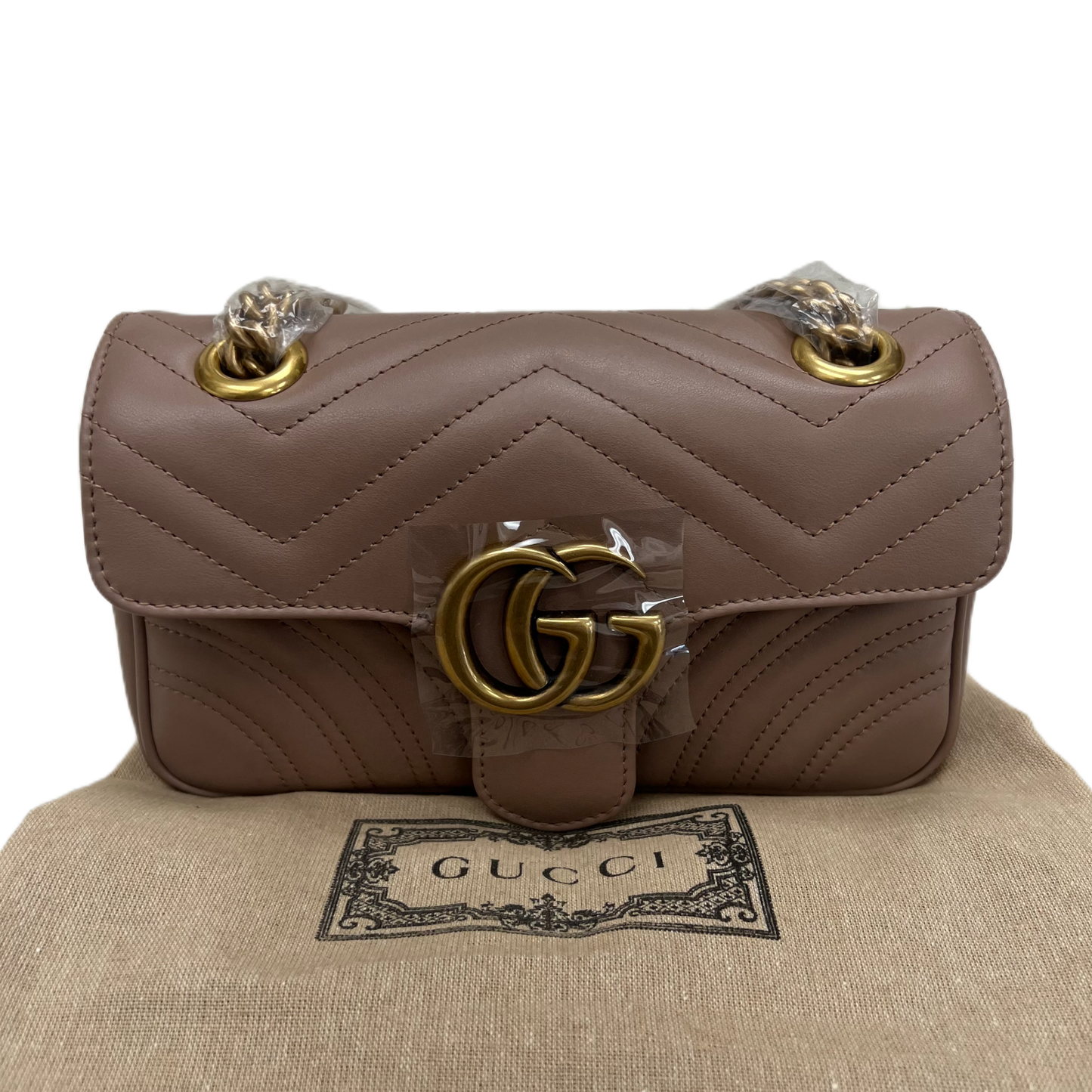 Gucci Marmont Matelasse Shoulder Bag