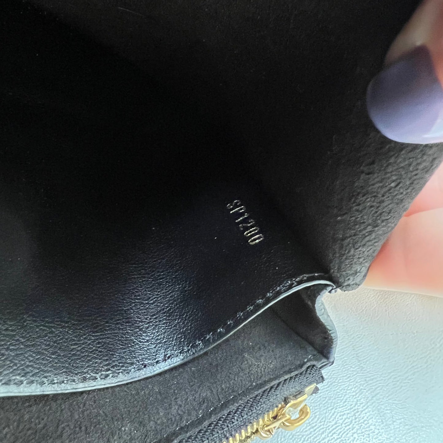 Louis Vuitton Vavin Chain Wallet Monogram Empreinte Leather