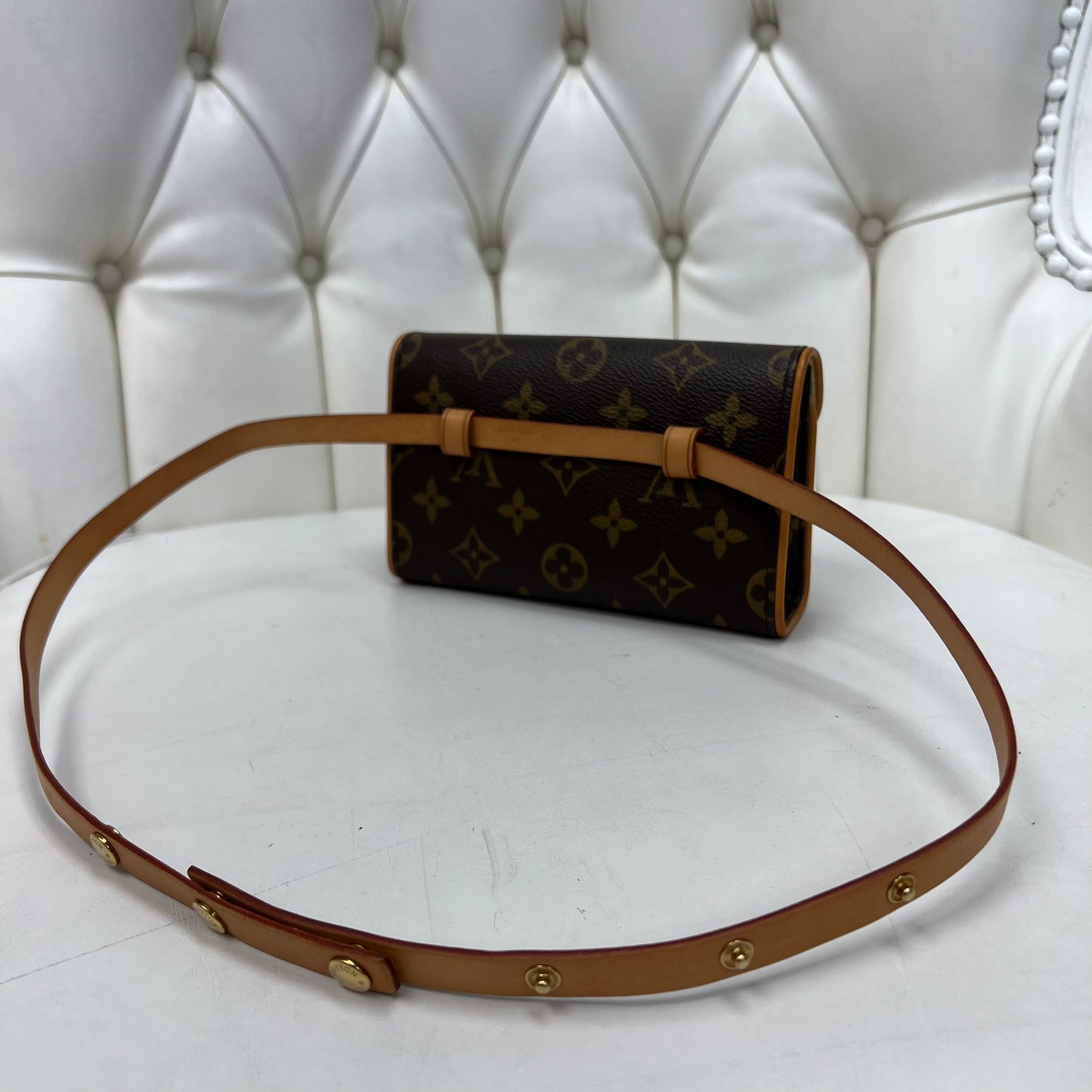 Louis Vuitton Florentine Waist Belt Bag Monogram XS