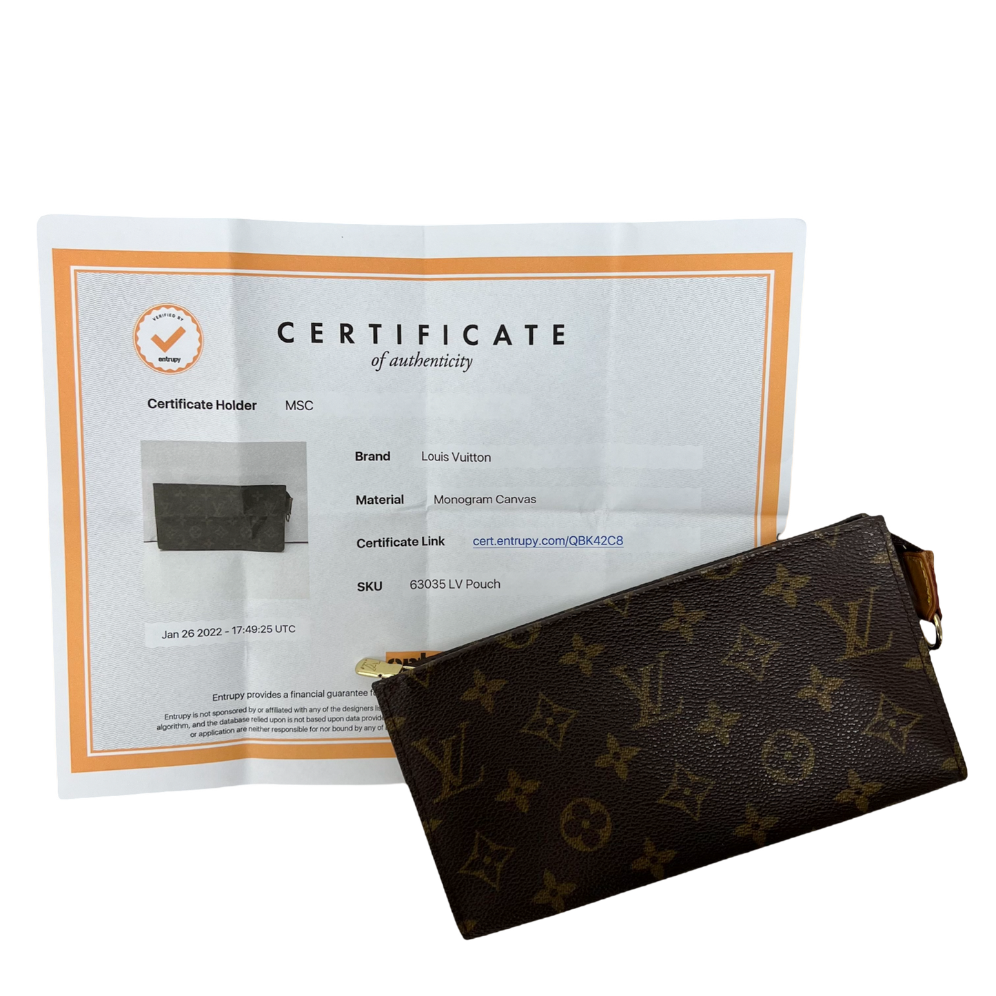 Louis Vuitton Pouch Monogram