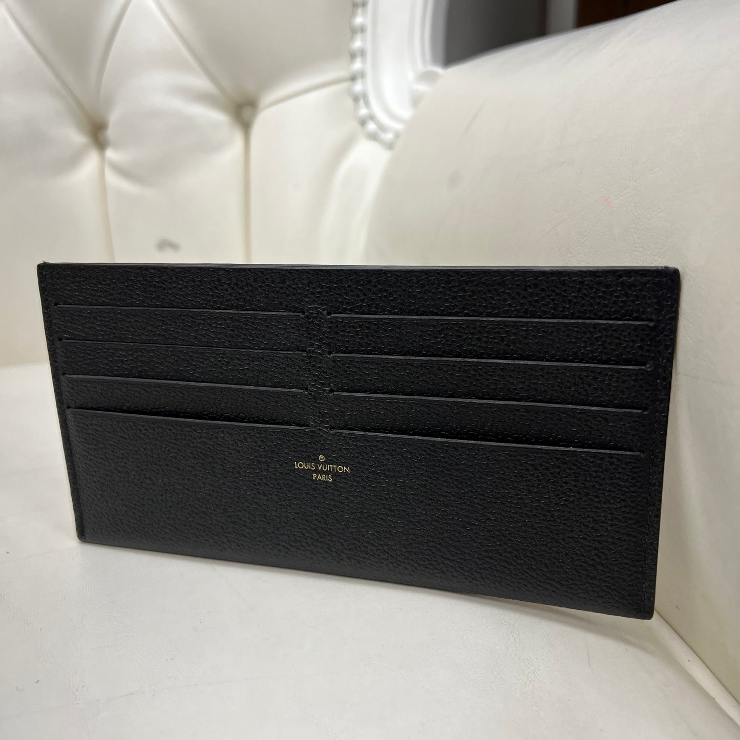 Louis Vuitton Calfskin Leather Card Holder Wallet Felicie Insert