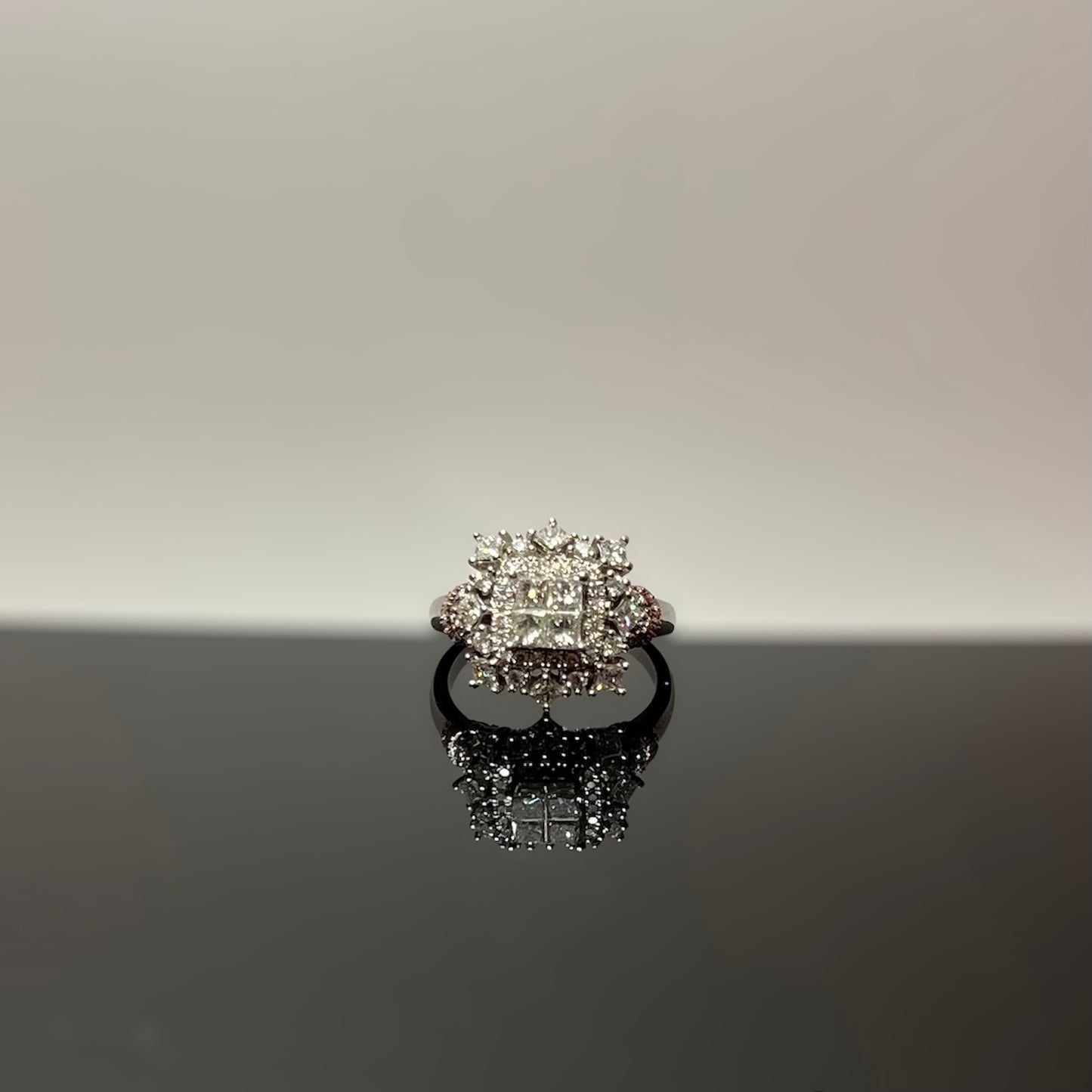 14k White Gold 1.35ct Diamond Ring