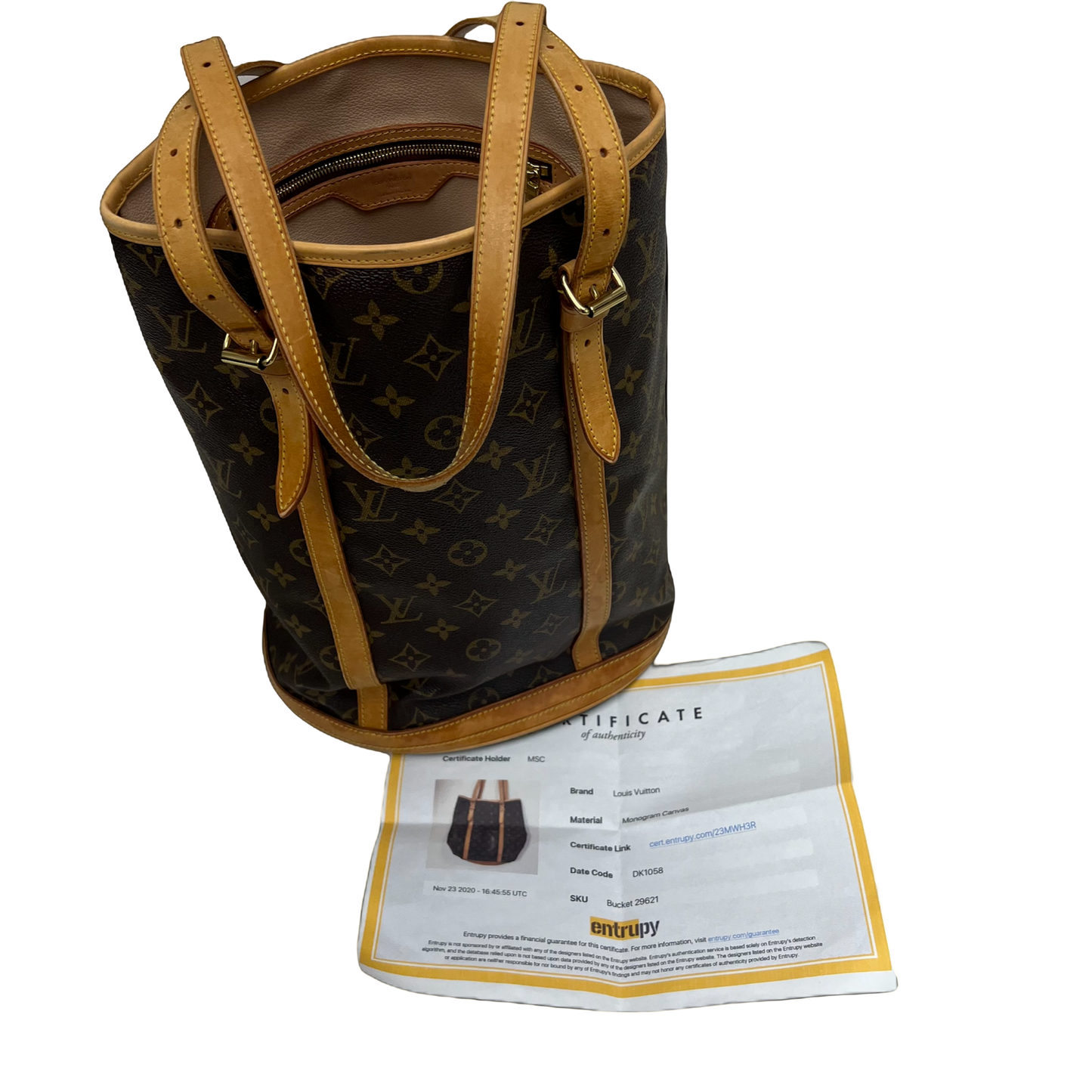 Louis Vuitton Monogram Bucket 27