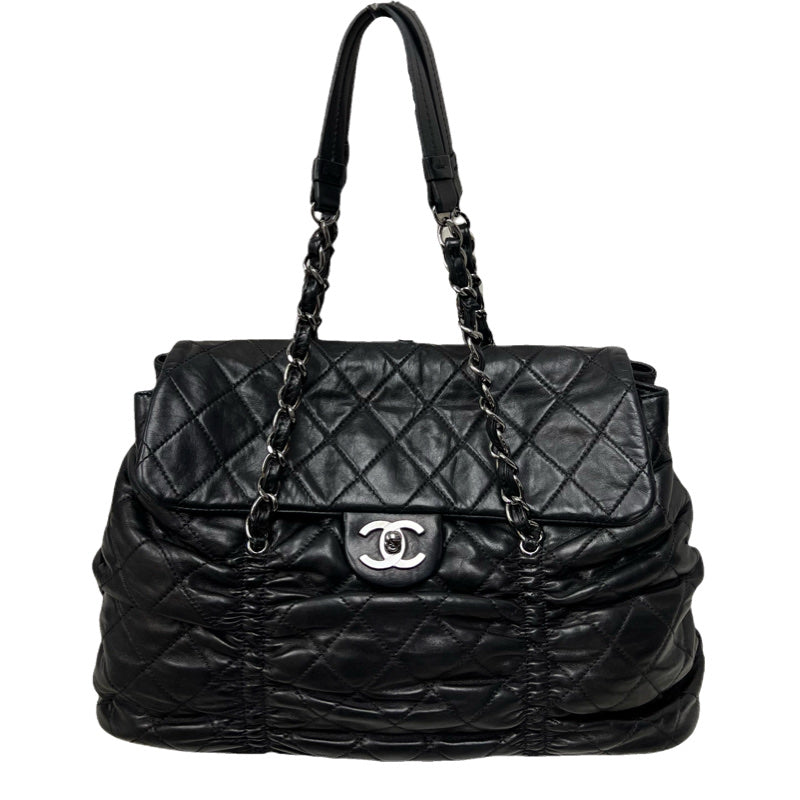 Chanel Quilted Lambskin Shanpai Flap Bag