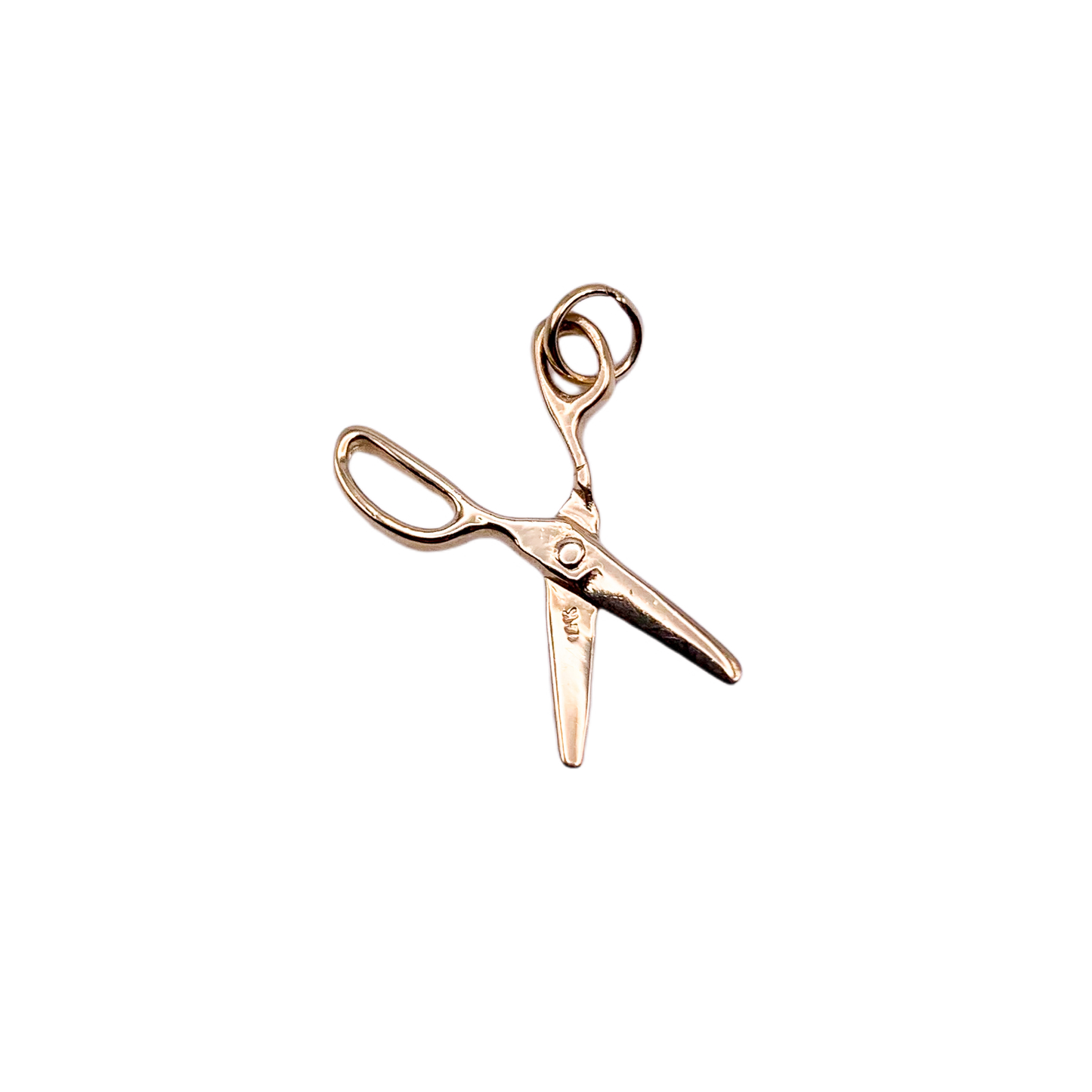 14k Scissor Pendant