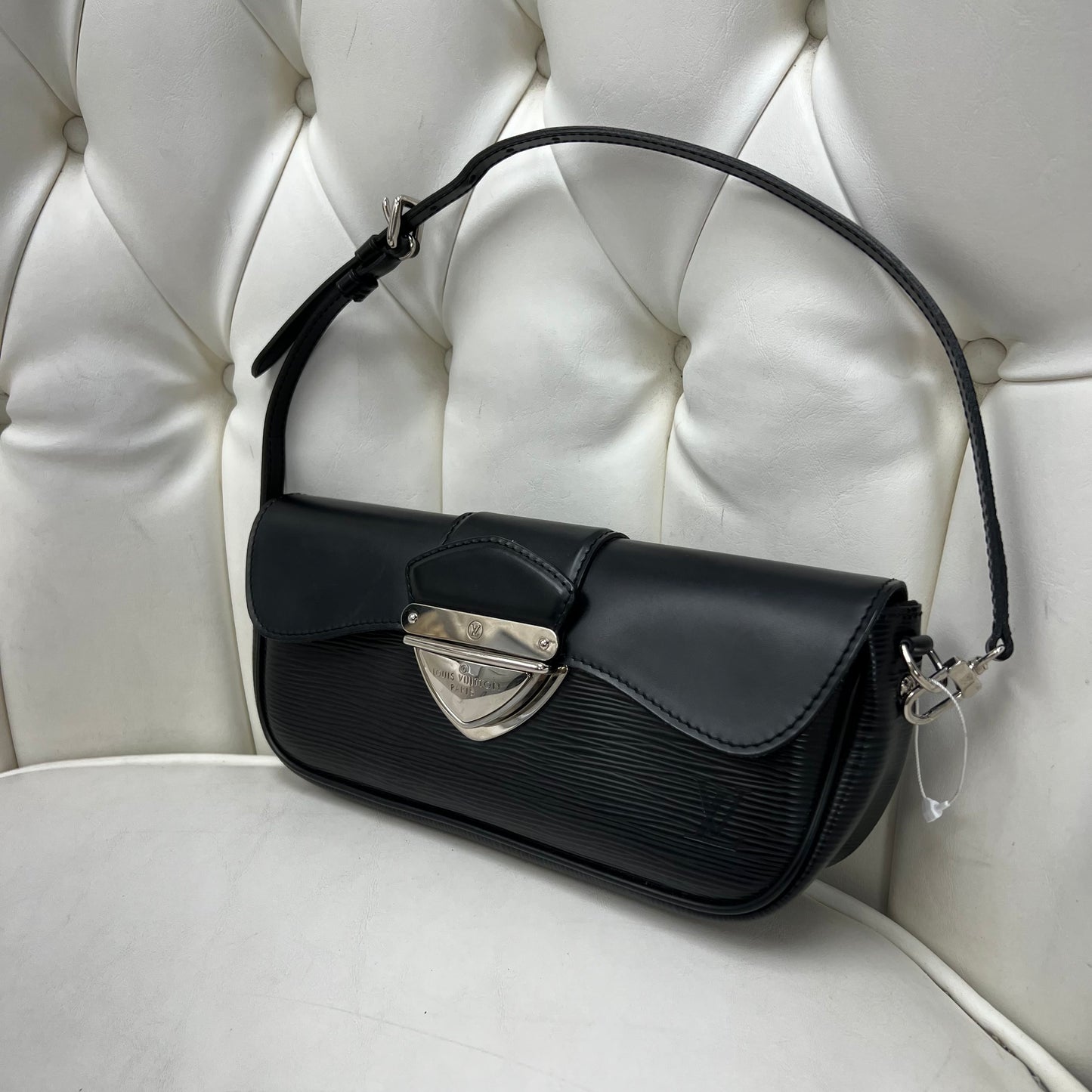 Louis Vuitton Montaigne Clutch Black Epi