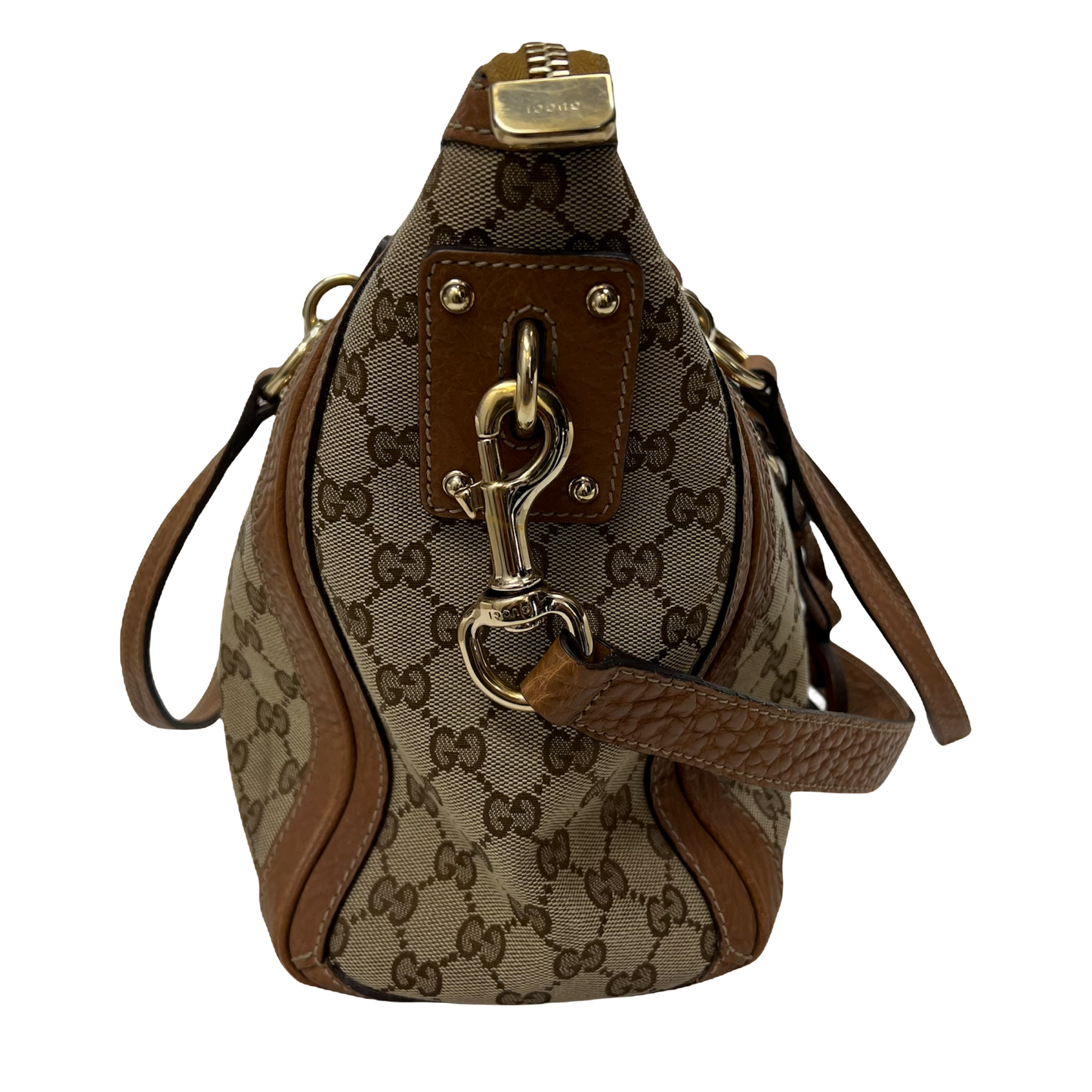 Gucci Monogram Charm Medium Canvas Tote
