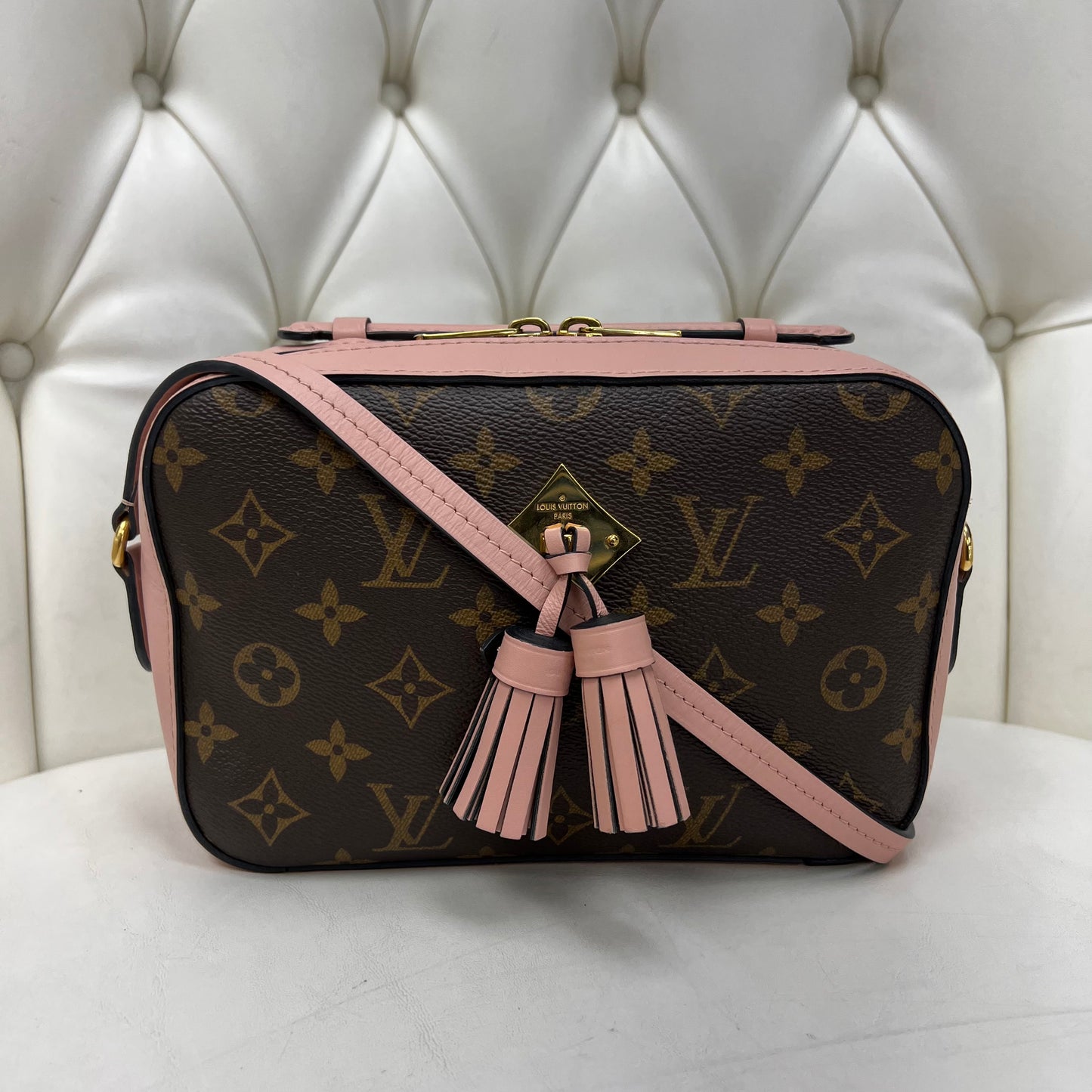 Louis Vuitton Monogram Saintonge Rose Poudre