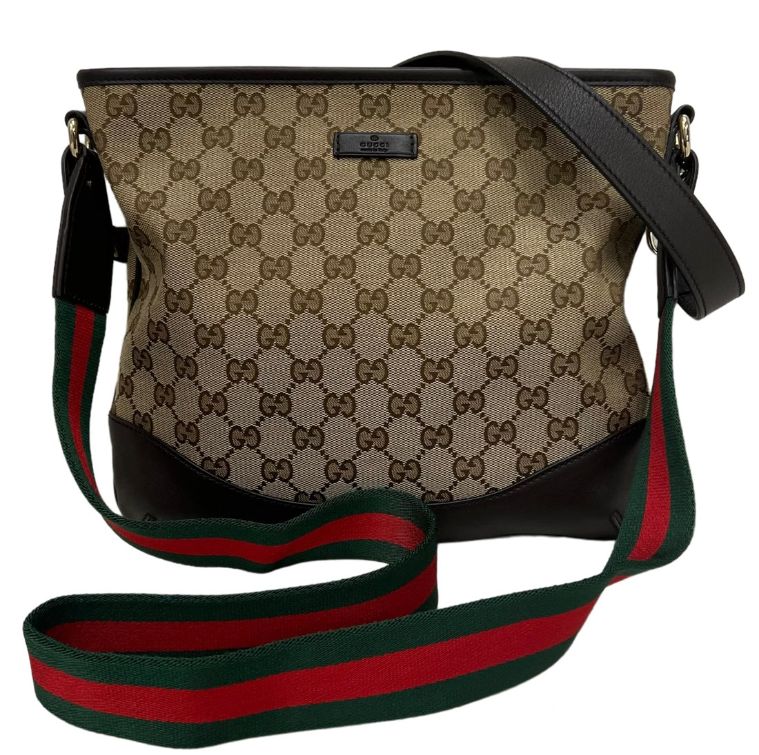 Gucci Monogram Messenger Bag