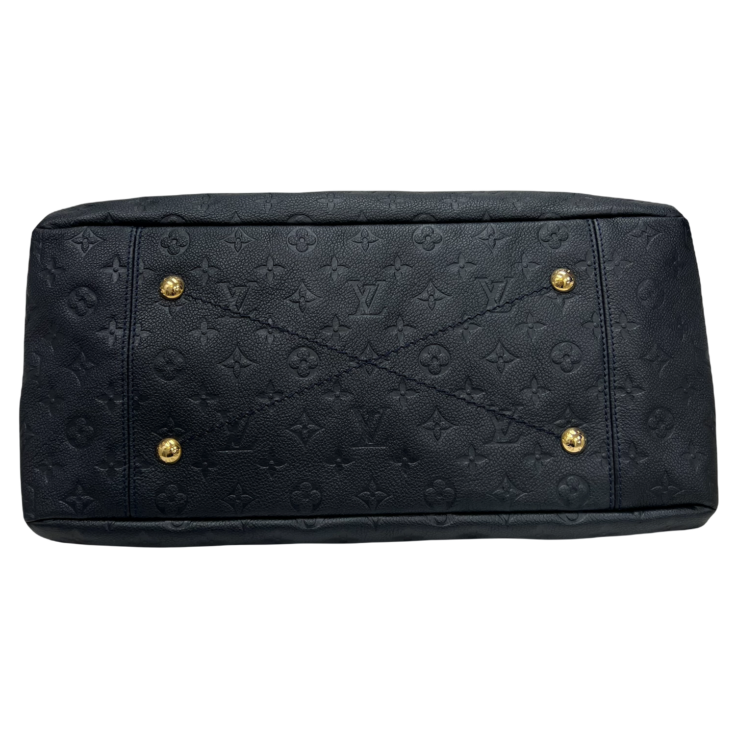 Louis Vuitton Bleu Infini Empreinte Leather Artsy MM