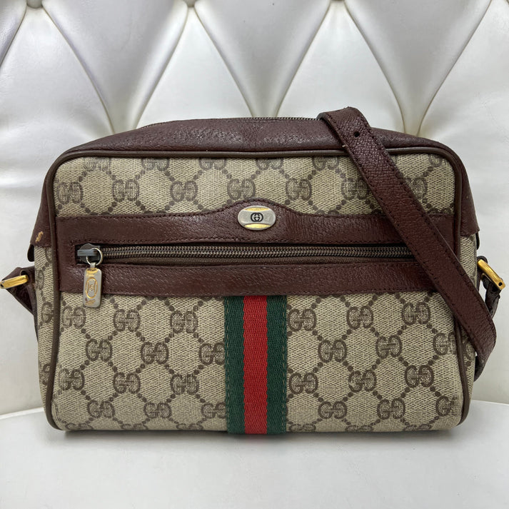 Gucci Monogram Vintage Crossbody