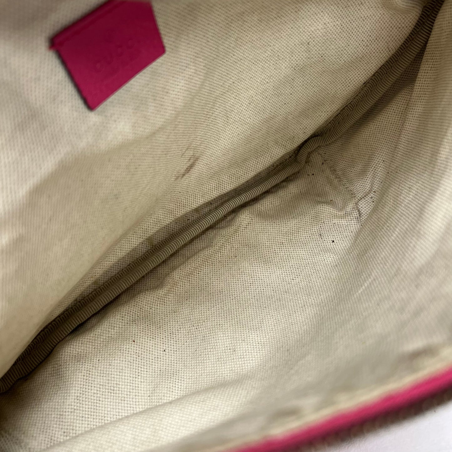 Gucci Logo Print Waist Bag