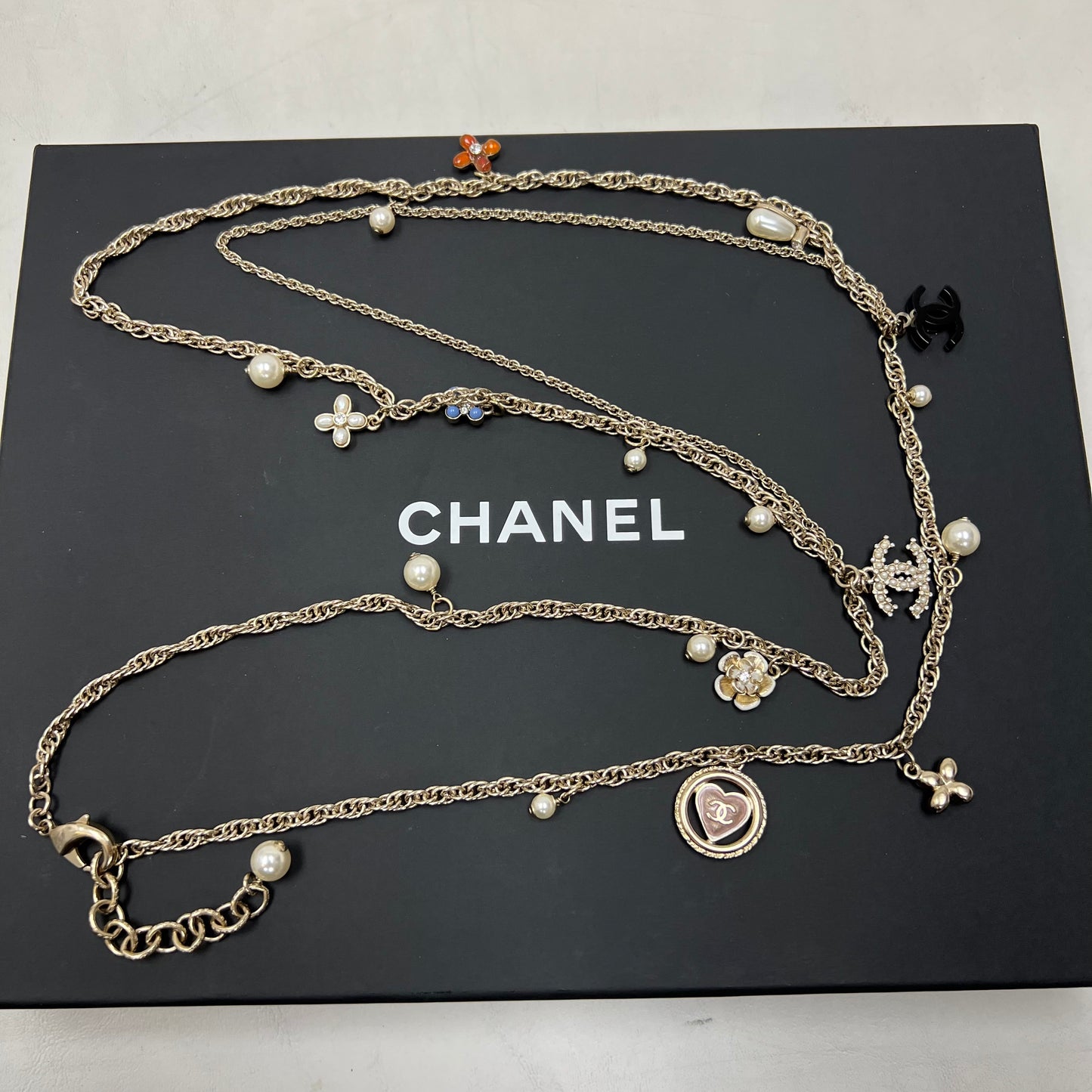 Chanel Rope Chain with Charms