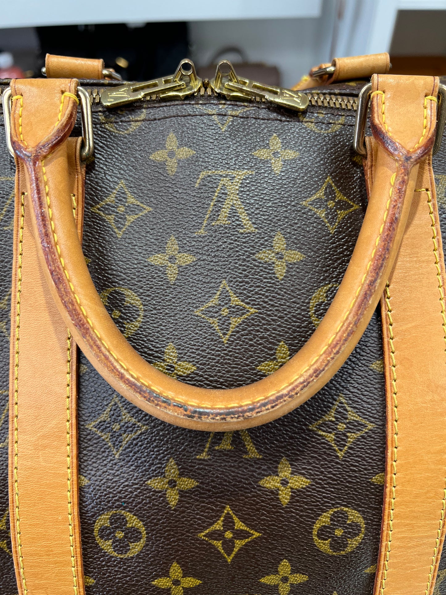 Louis Vuitton Keepall 55 Bandouliere Monogram