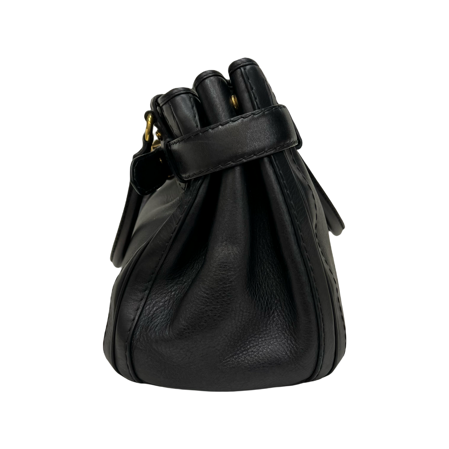 Gucci Smooth Leather GG Satchel