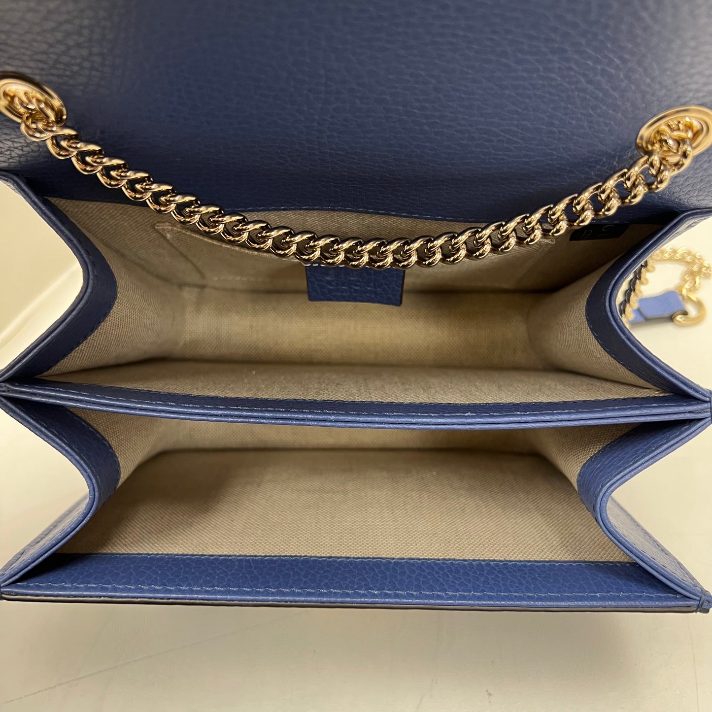 Gucci Dollar Calfskin Small Interlocking G Shoulder Bag