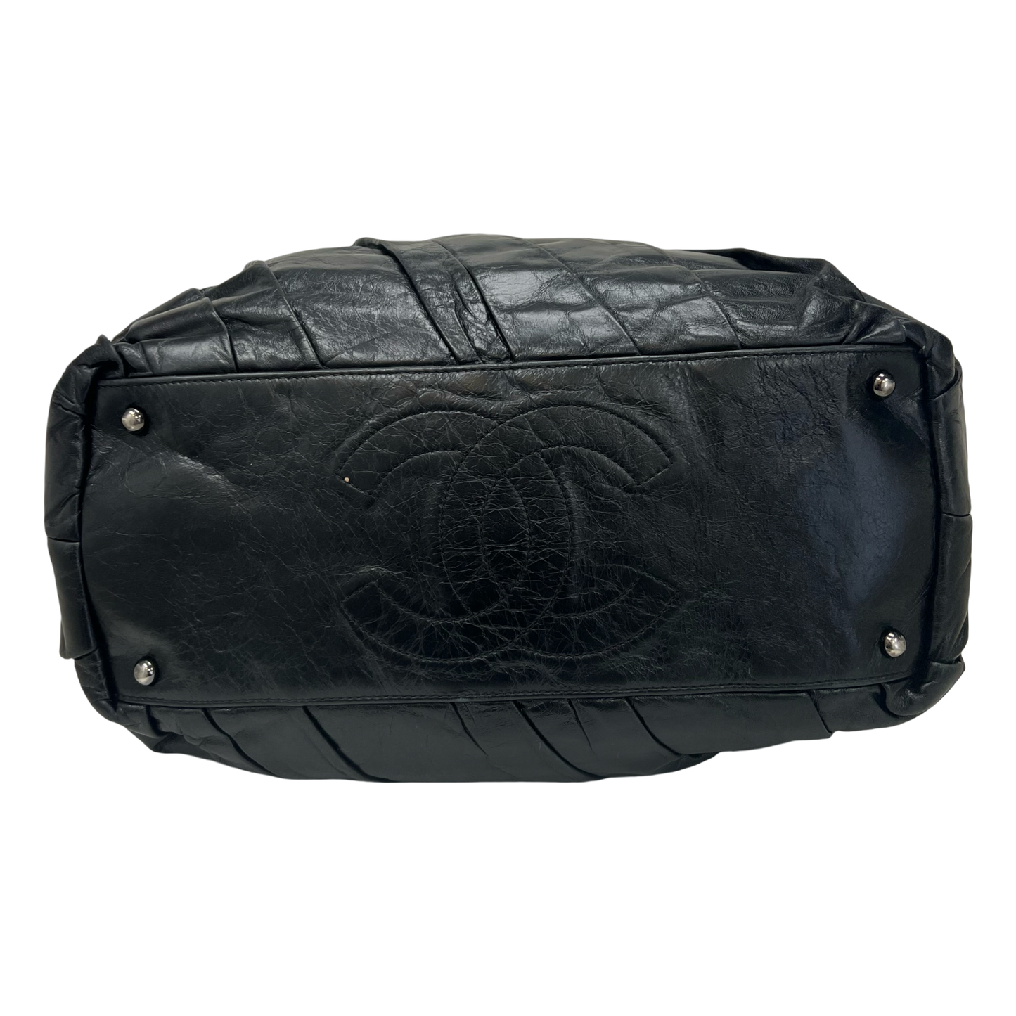 Chanel Twisted Tote Glazed Calfskin