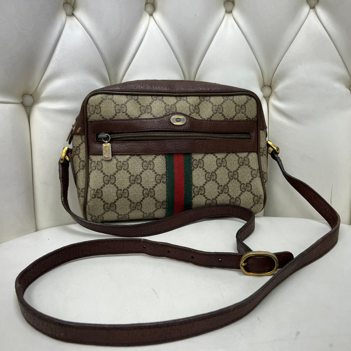 Gucci Monogram Vintage Crossbody