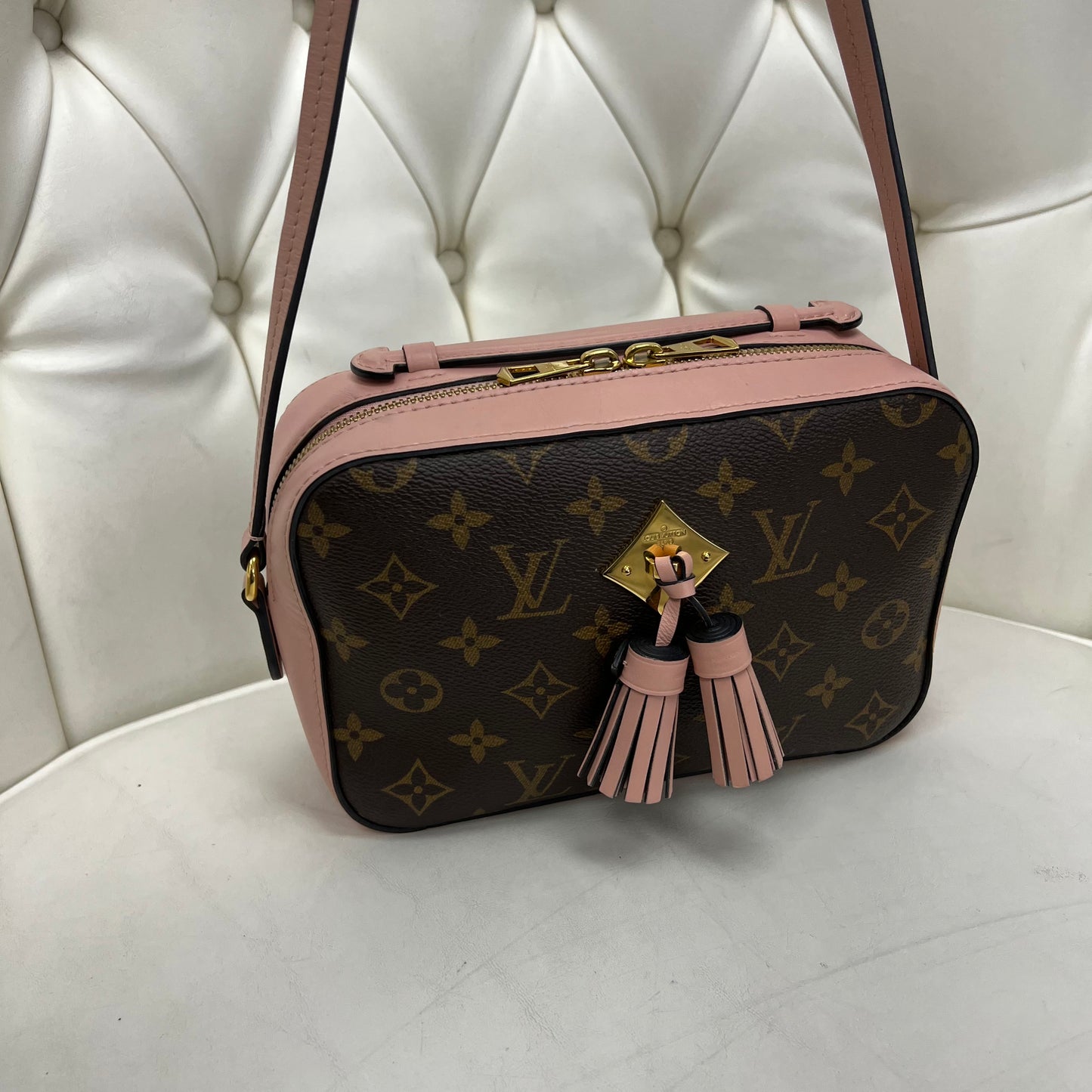 Louis Vuitton Monogram Saintonge Rose Poudre