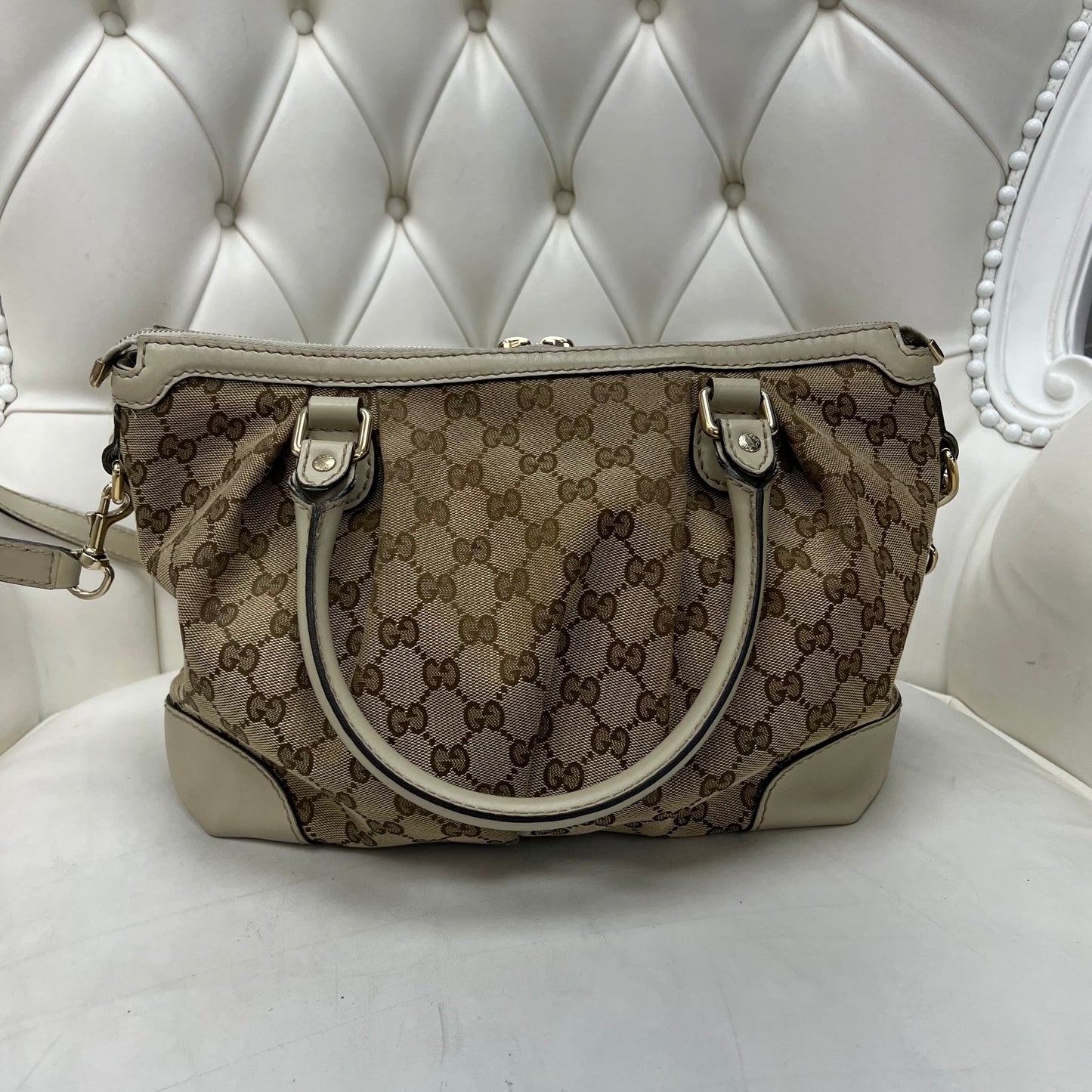 Gucci Sukey Top Handle Satchel