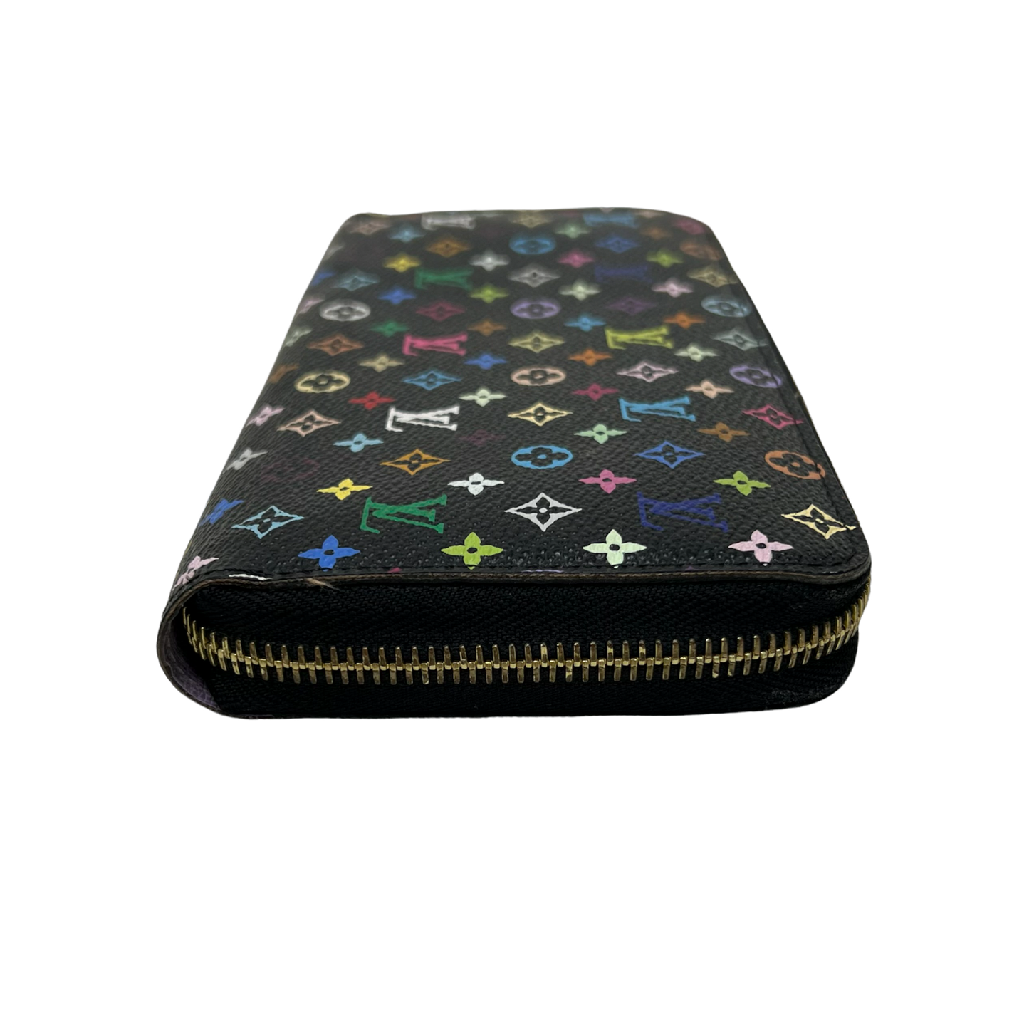 Louis Vuitton x Takashi Murakami Monogram Multicolor Zippy Wallet