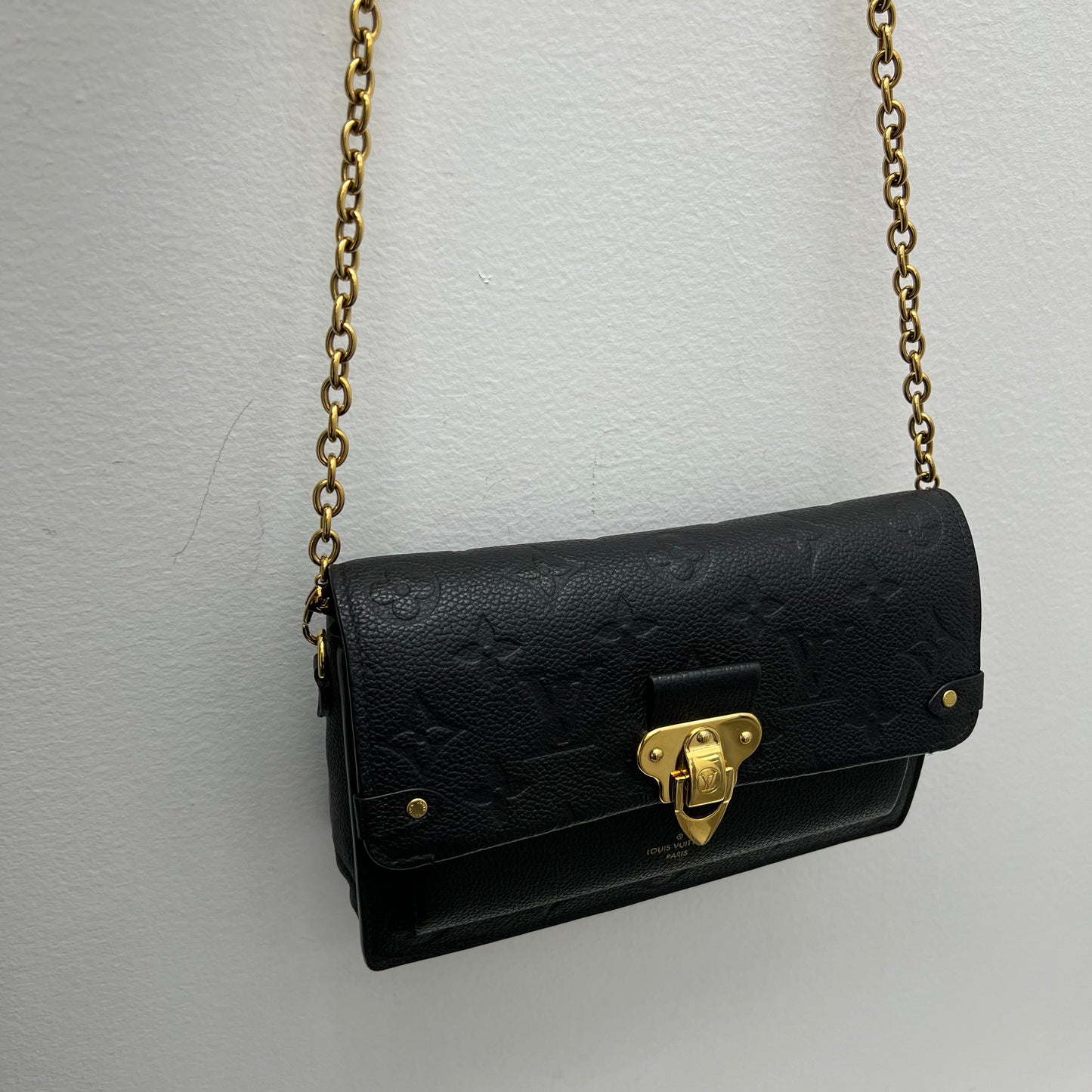 Louis Vuitton Vavin Chain Wallet Monogram Empreinte Leather