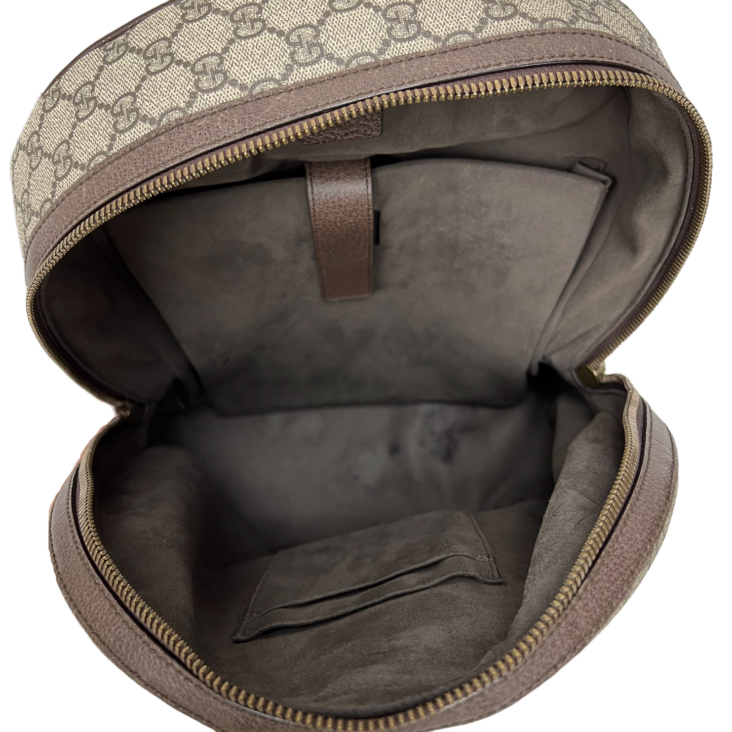 Gucci GG Coated Canvas Supreme Animalier Bee Backpack