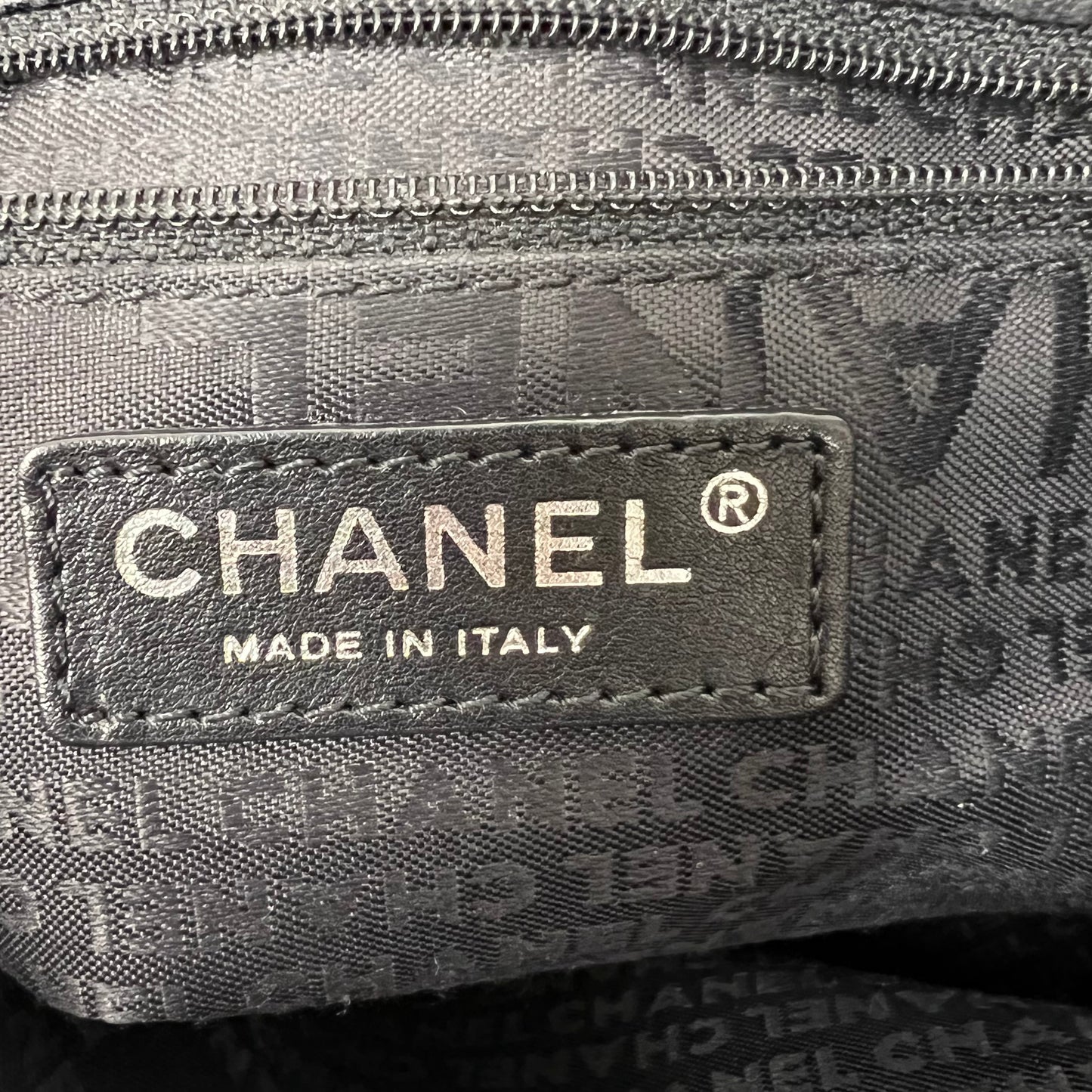Chanel Vintage Flap Pocket Accordion Camera Bag Lambskin