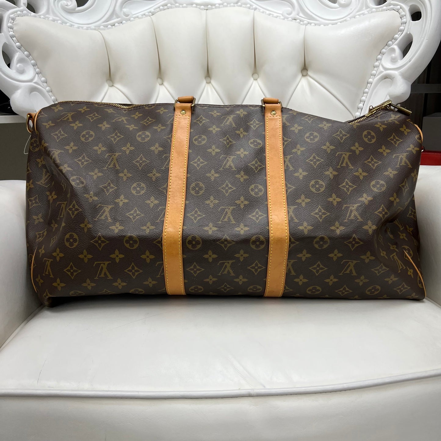 Louis Vuitton Keepall 55 Bandouliere Monogram