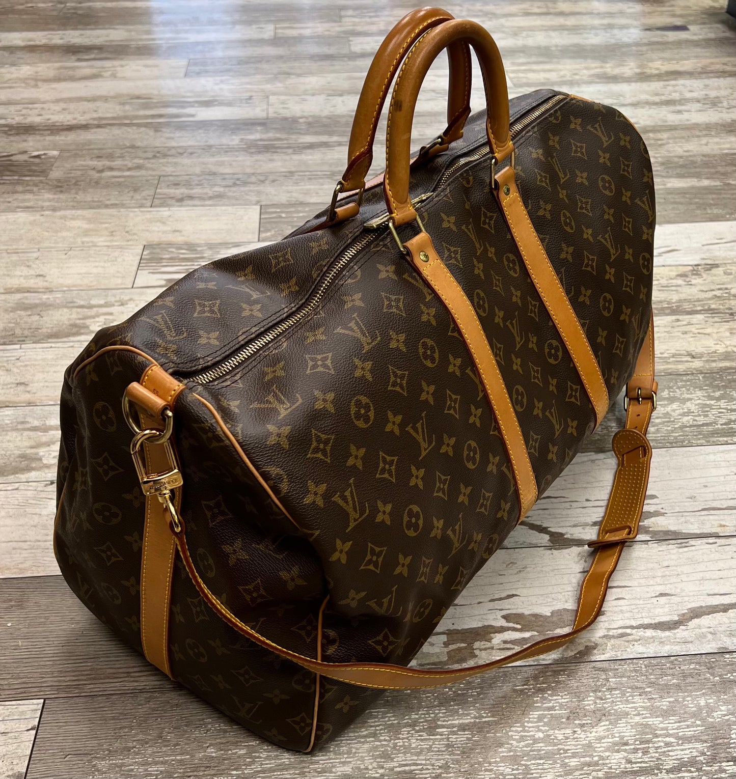 Louis Vuitton Keepall 55 Bandouliere Monogram