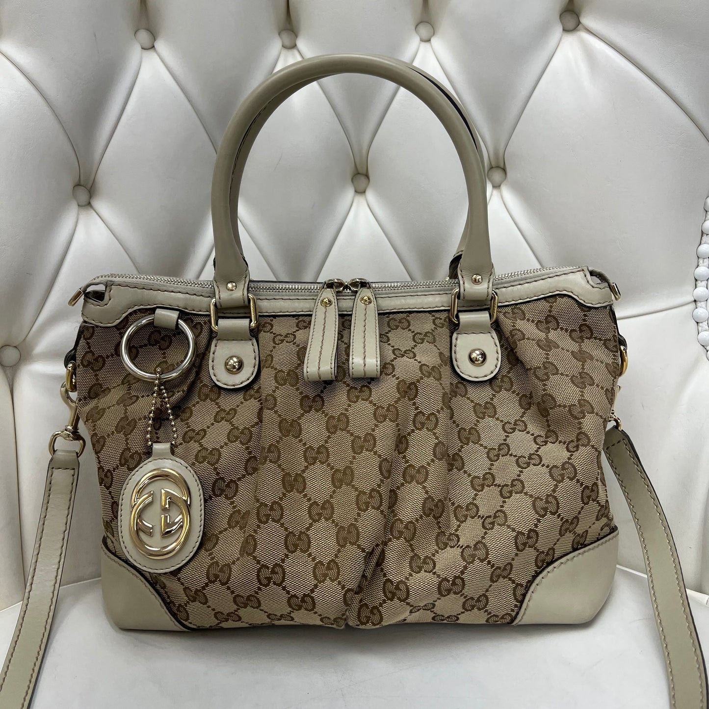 Gucci Sukey Top Handle Satchel