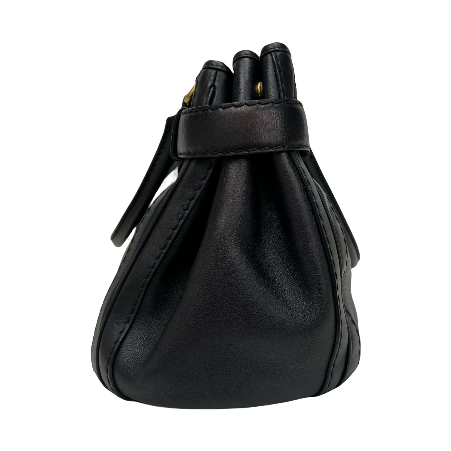Gucci Smooth Leather GG Satchel
